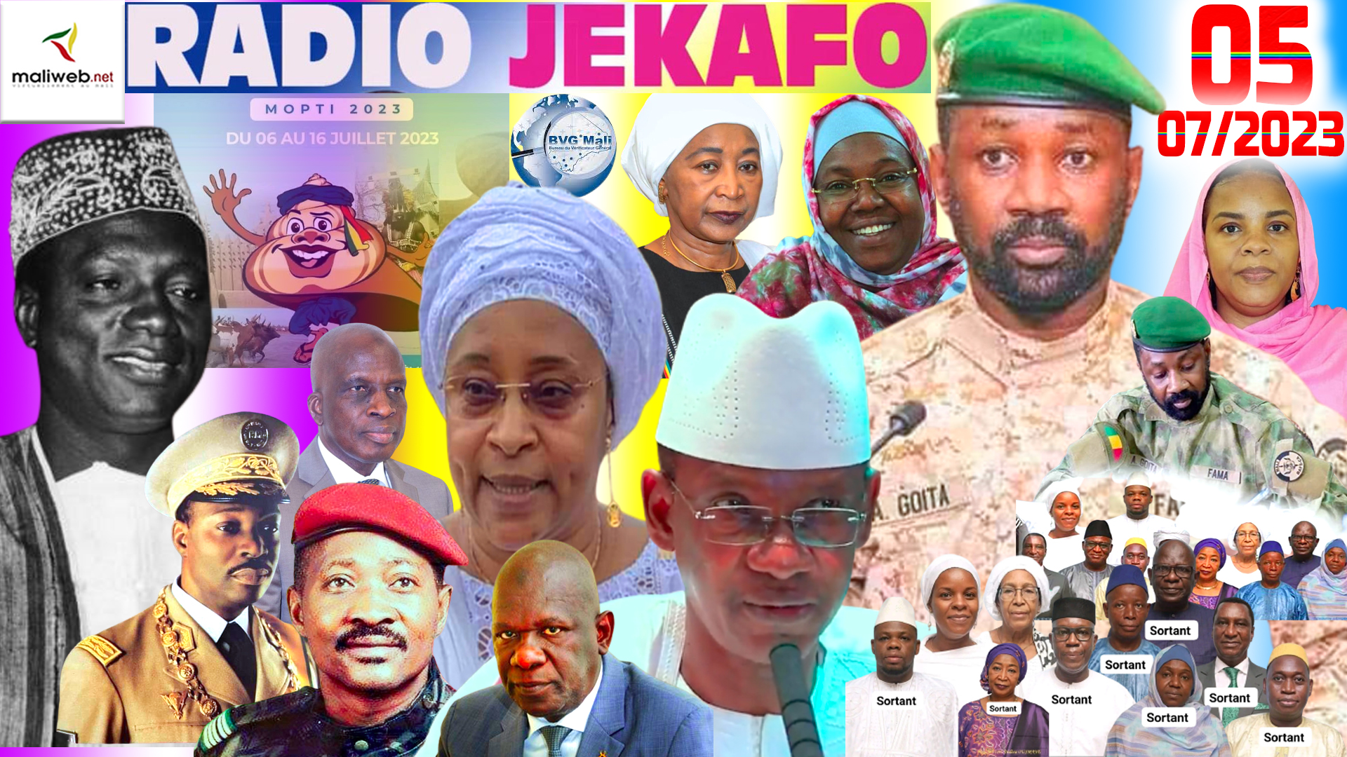 La Revue de Presse de la RADIO JEKAFO du 05 JUILLET 2023