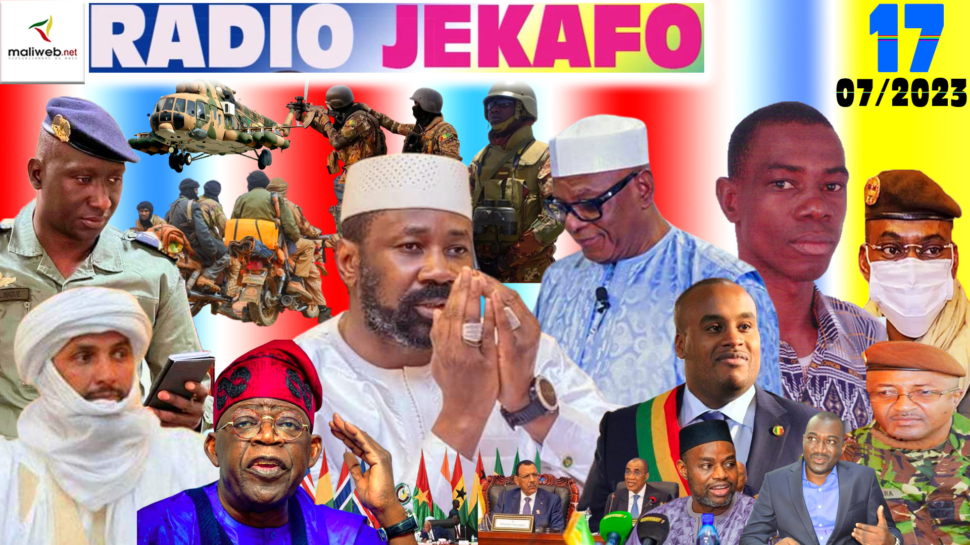 La Revue de Presse de la RADIO JEKAFO du 17 JUILLET 2023