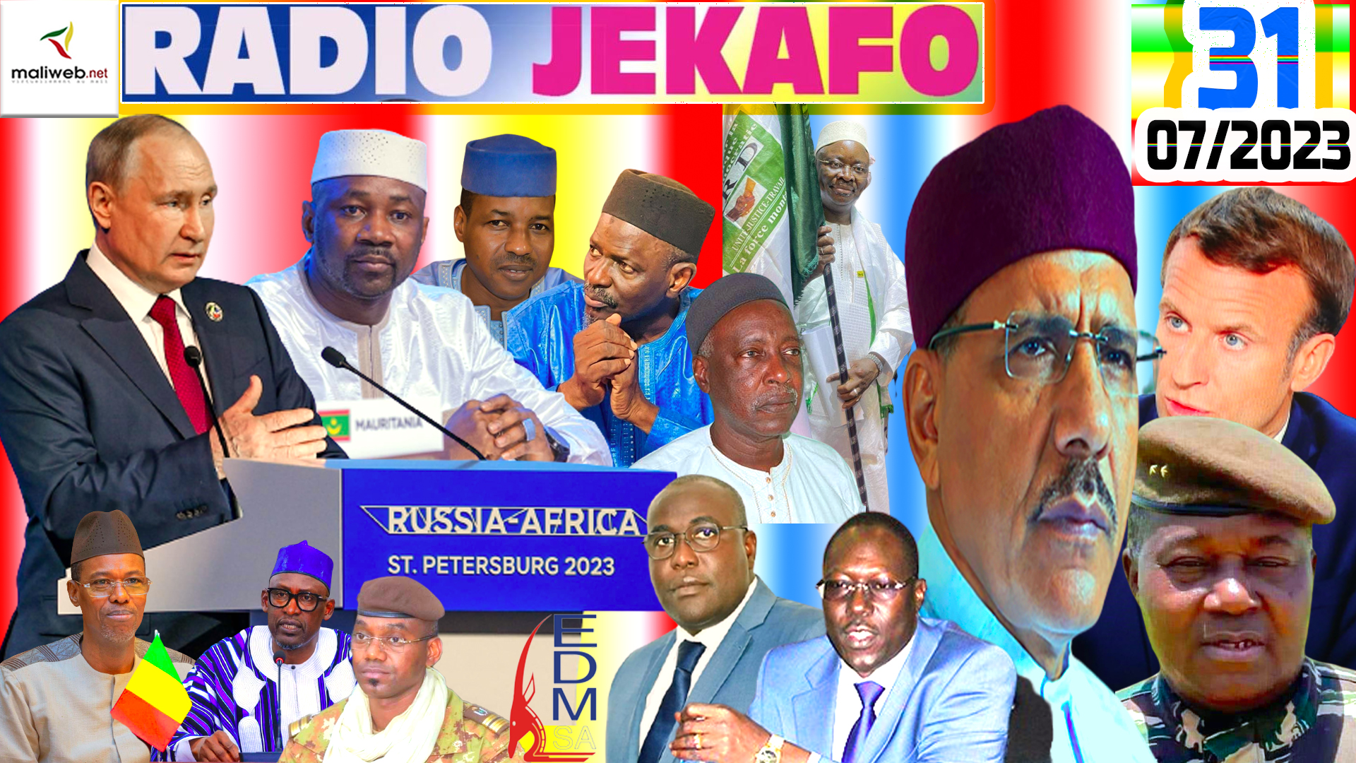 La Revue de Presse de la RADIO JEKAFO du 31 JUILLET 2023