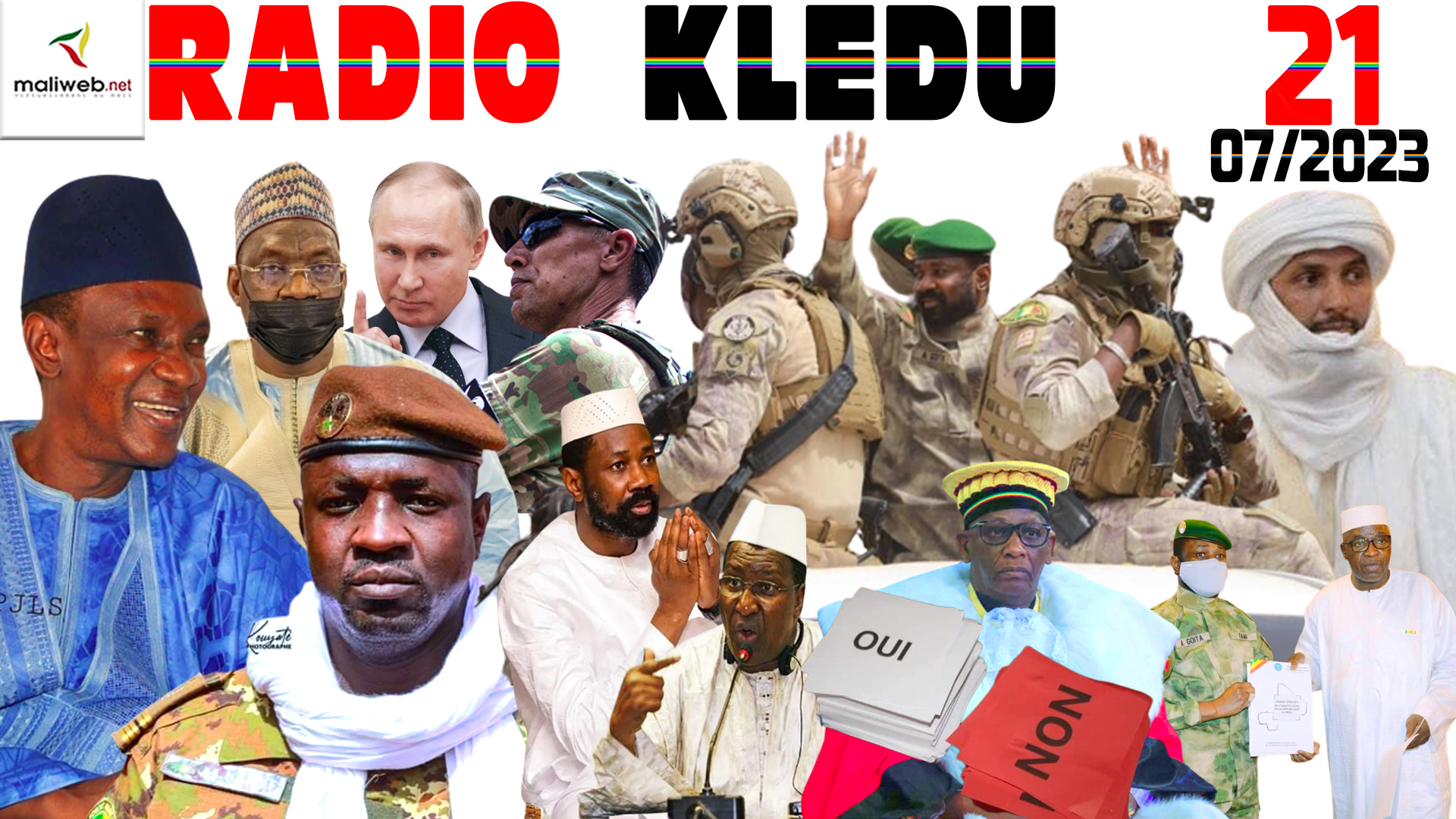 La Revue de Presse de la RADIO KLEDU du 21 JUILLET 2023