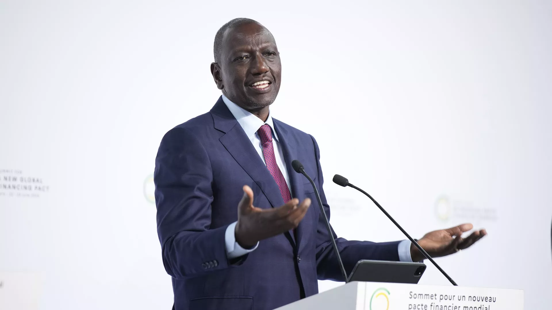 Les institutions financières occidentales entravent l’Afrique, insiste le Président kényan