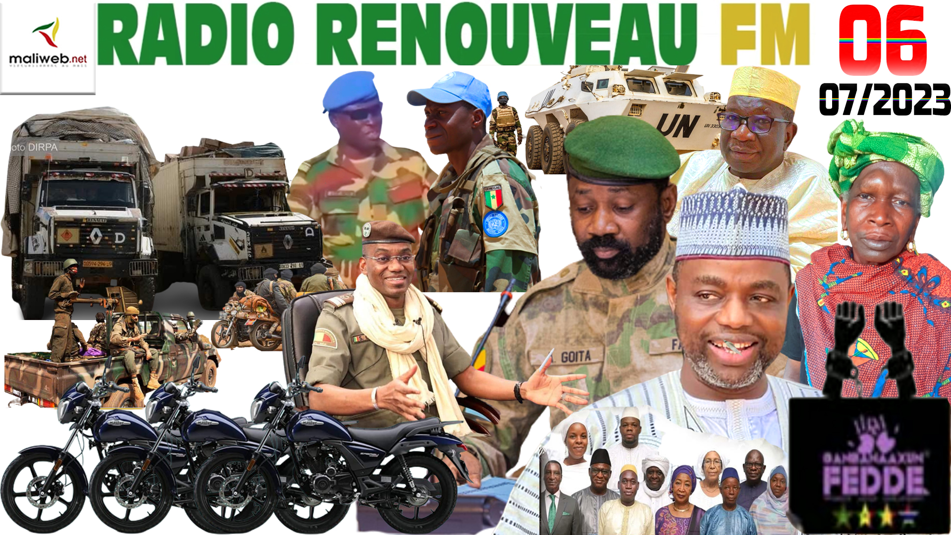 La Revue de Presse de la RADIO RENOUVEAU FM du 06 JUILLET 2023