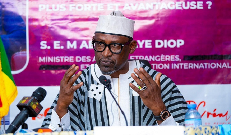 Abdoulaye Diop, ministre des Affaires étrangers malien, a en effet tout dit