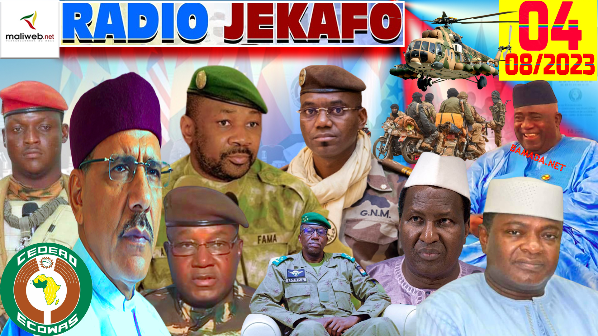 La Revue de Presse de la RADIO JEKAFO du 04 AOUT 2023