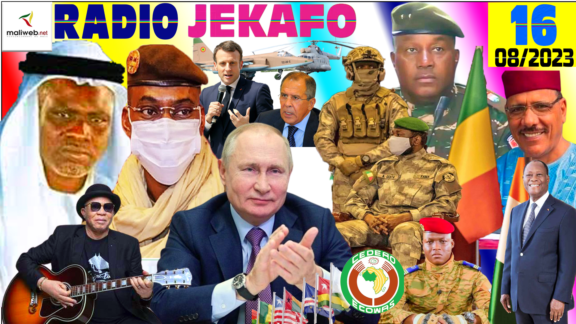 La Revue de Presse de la RADIO JEKAFO du 16 AOUT 2023
