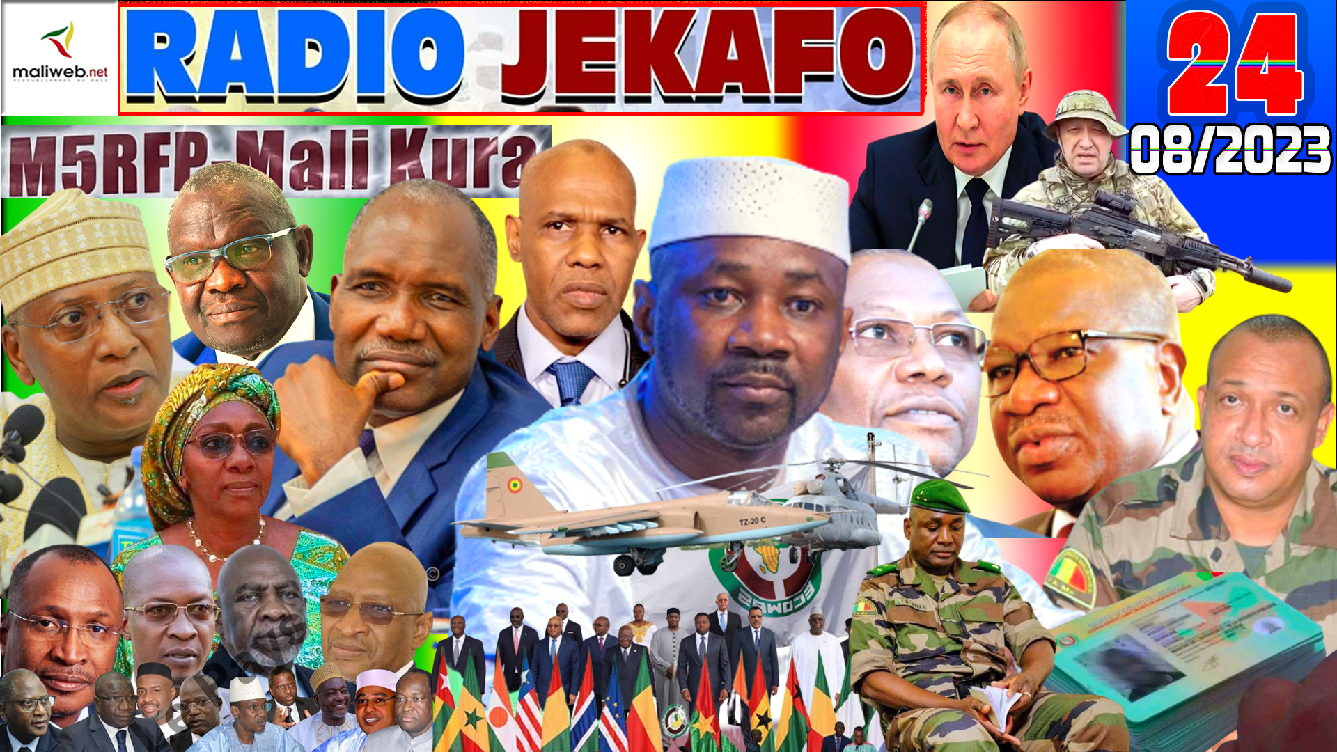 La Revue de Presse de la RADIO JEKAFO du 24 AOUT 2023