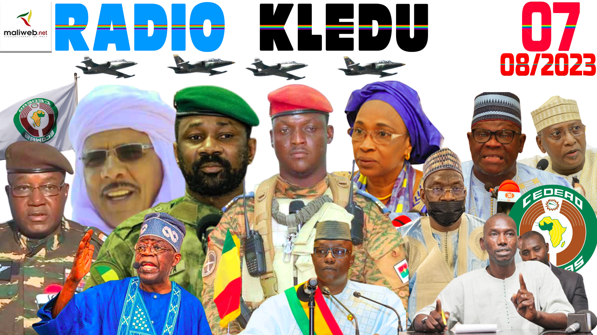 La Revue de Presse de la RADIO KLEDU du 07 AOUT 2023