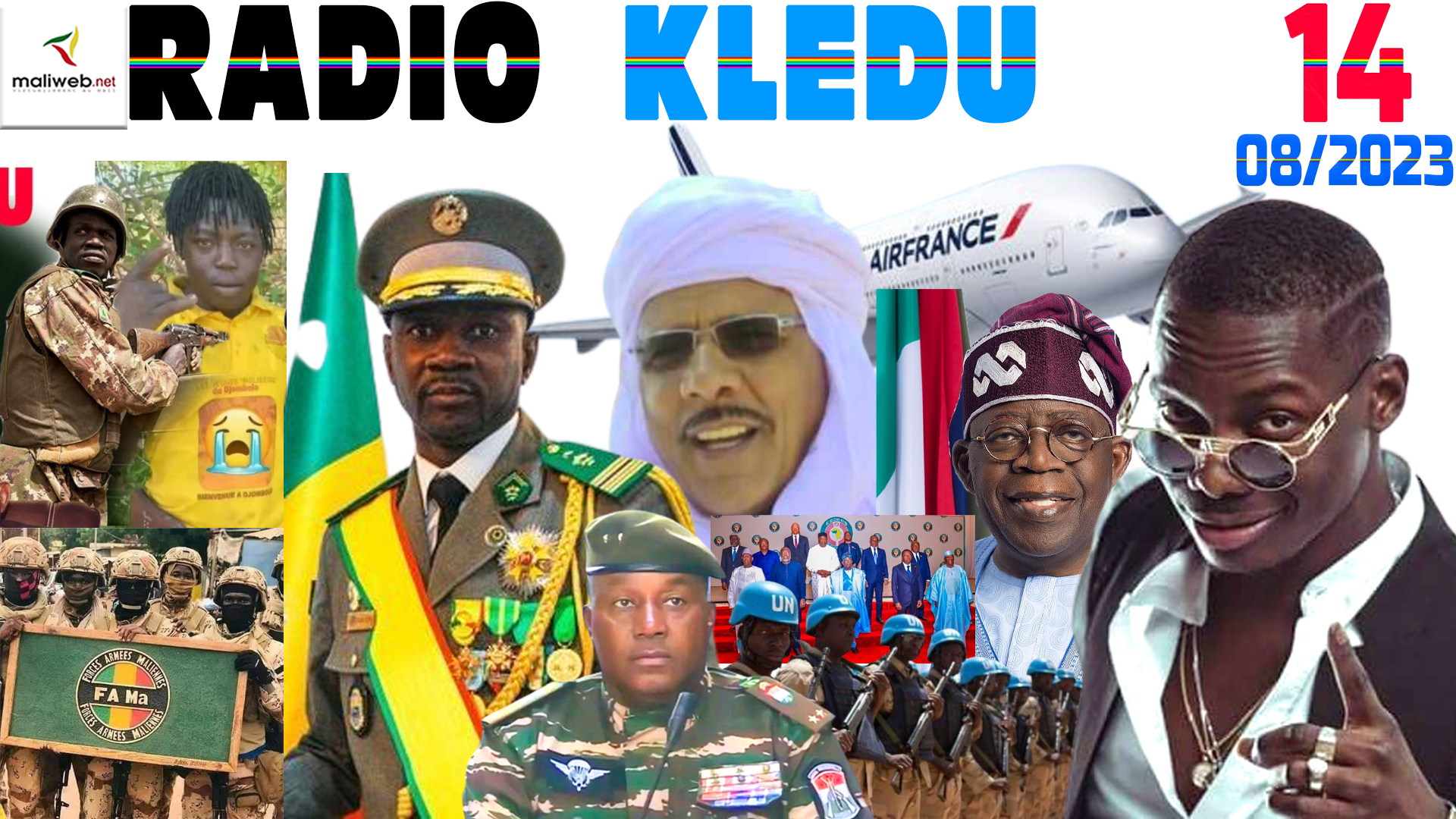 La Revue de Presse de la RADIO KLEDU du 14 AOUT 2023