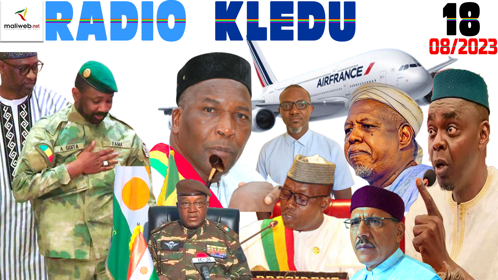 La Revue de Presse de la RADIO KLEDU du 18 AOUT 2023