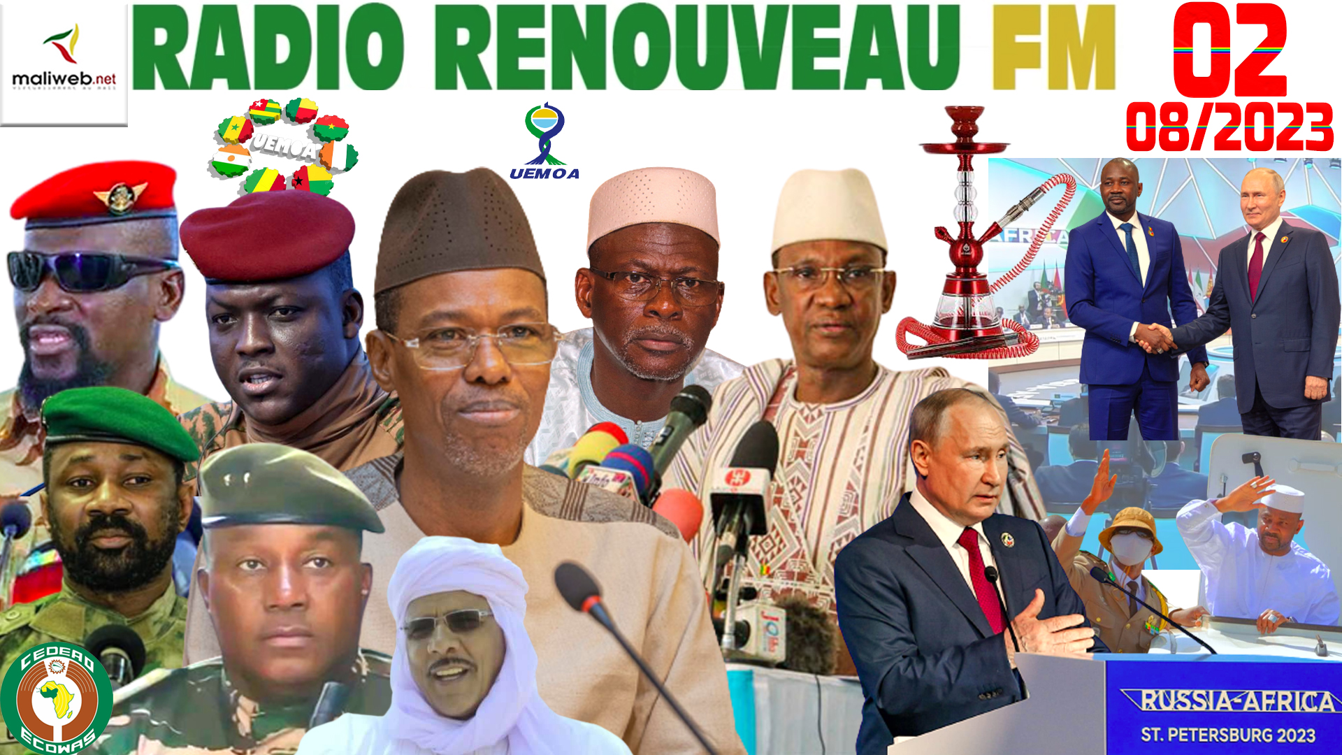 La Revue de Presse de la RADIO RENOUVEAU FM du 02 AOUT 2023