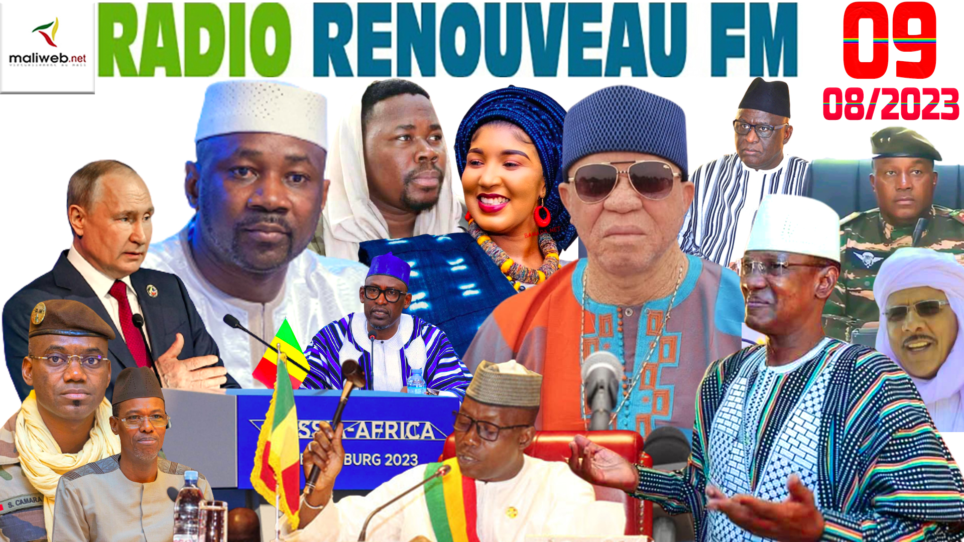 La Revue de Presse de la RADIO RENOUVEAU FM du 09 AOUT 2023