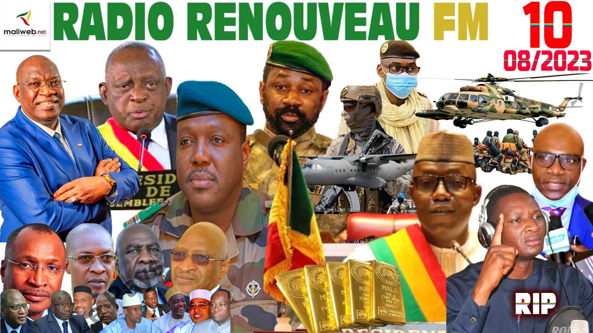 La Revue de Presse de la RADIO RENOUVEAU FM du 10 AOUT 2023