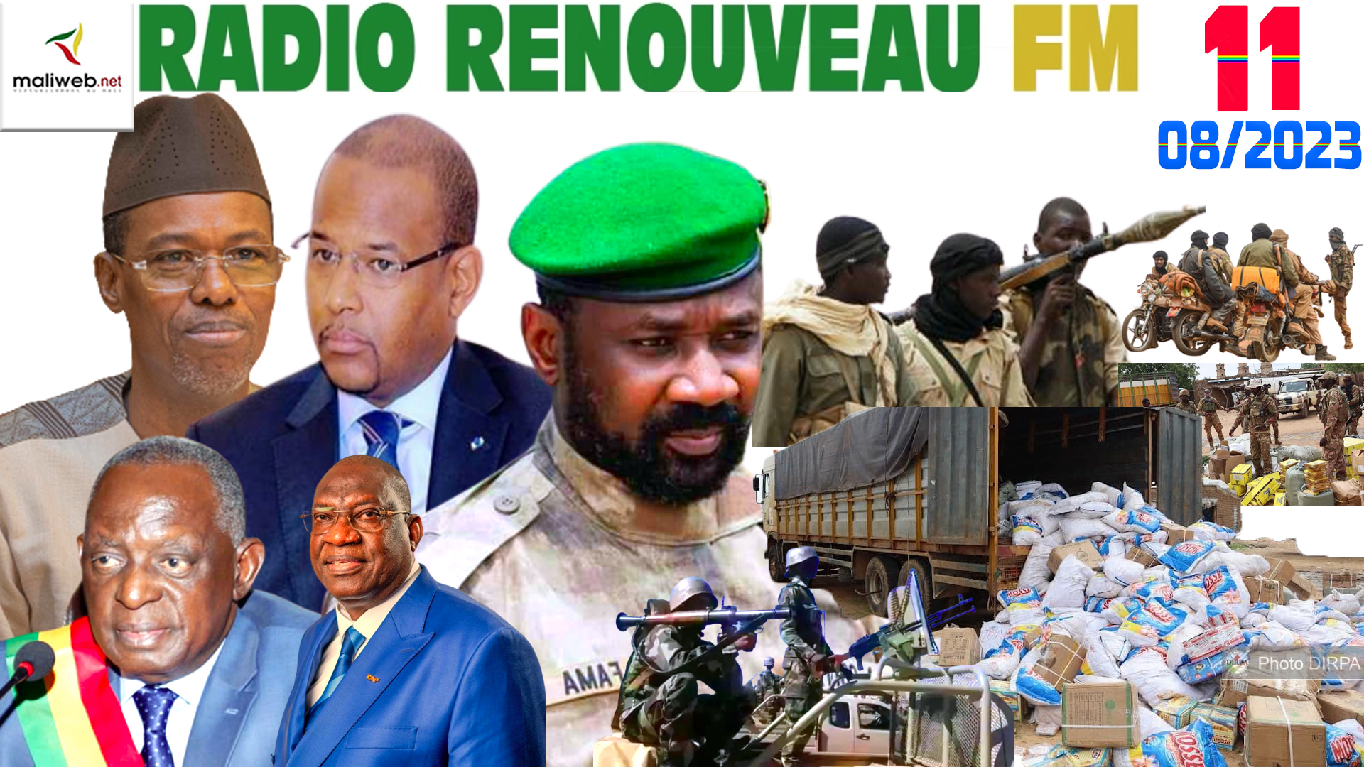 La Revue de Presse de la RADIO RENOUVEAU FM du 11 AOUT 2023