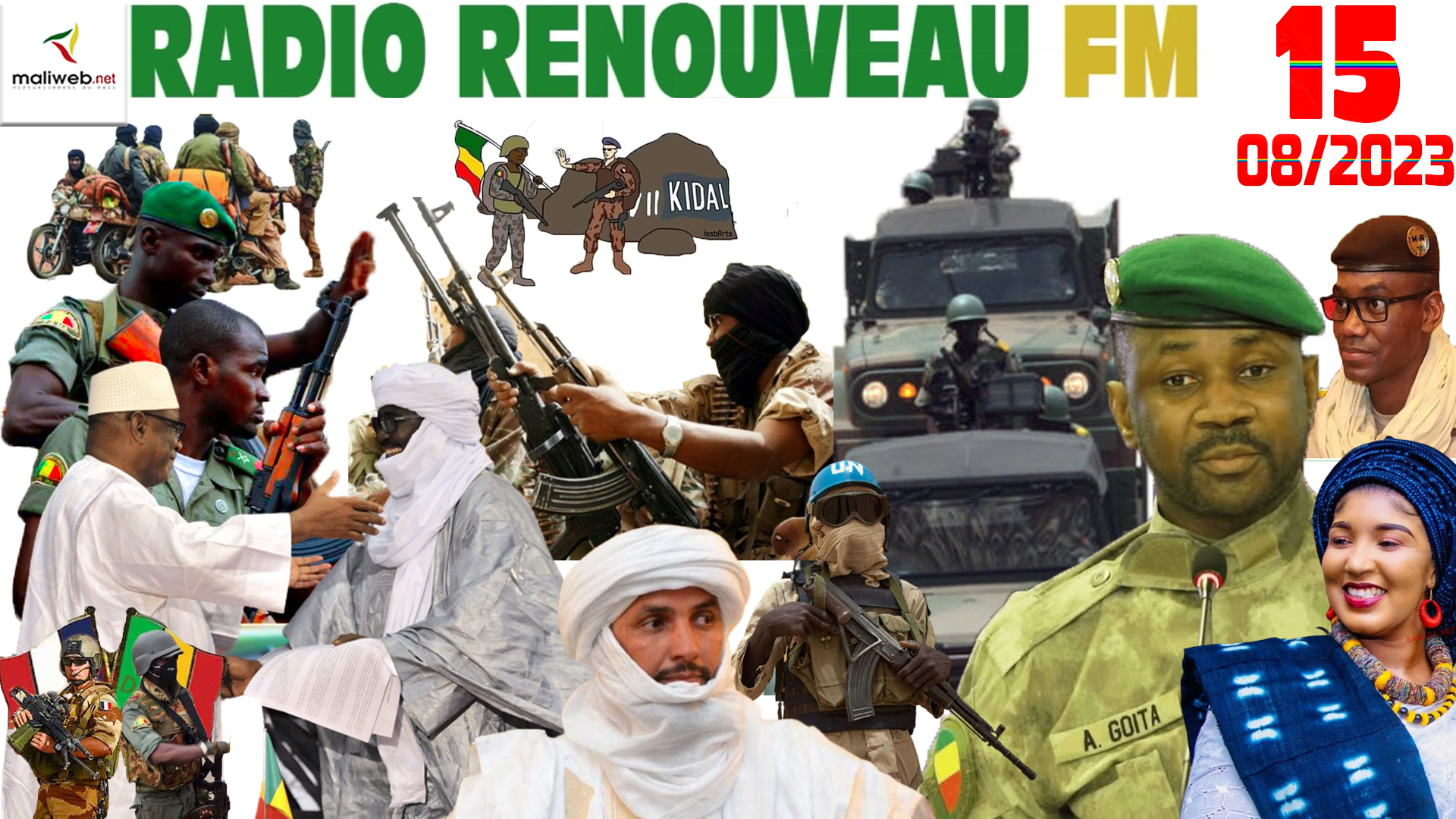 La Revue de Presse de la RADIO RENOUVEAU FM du 15 AOUT 2023