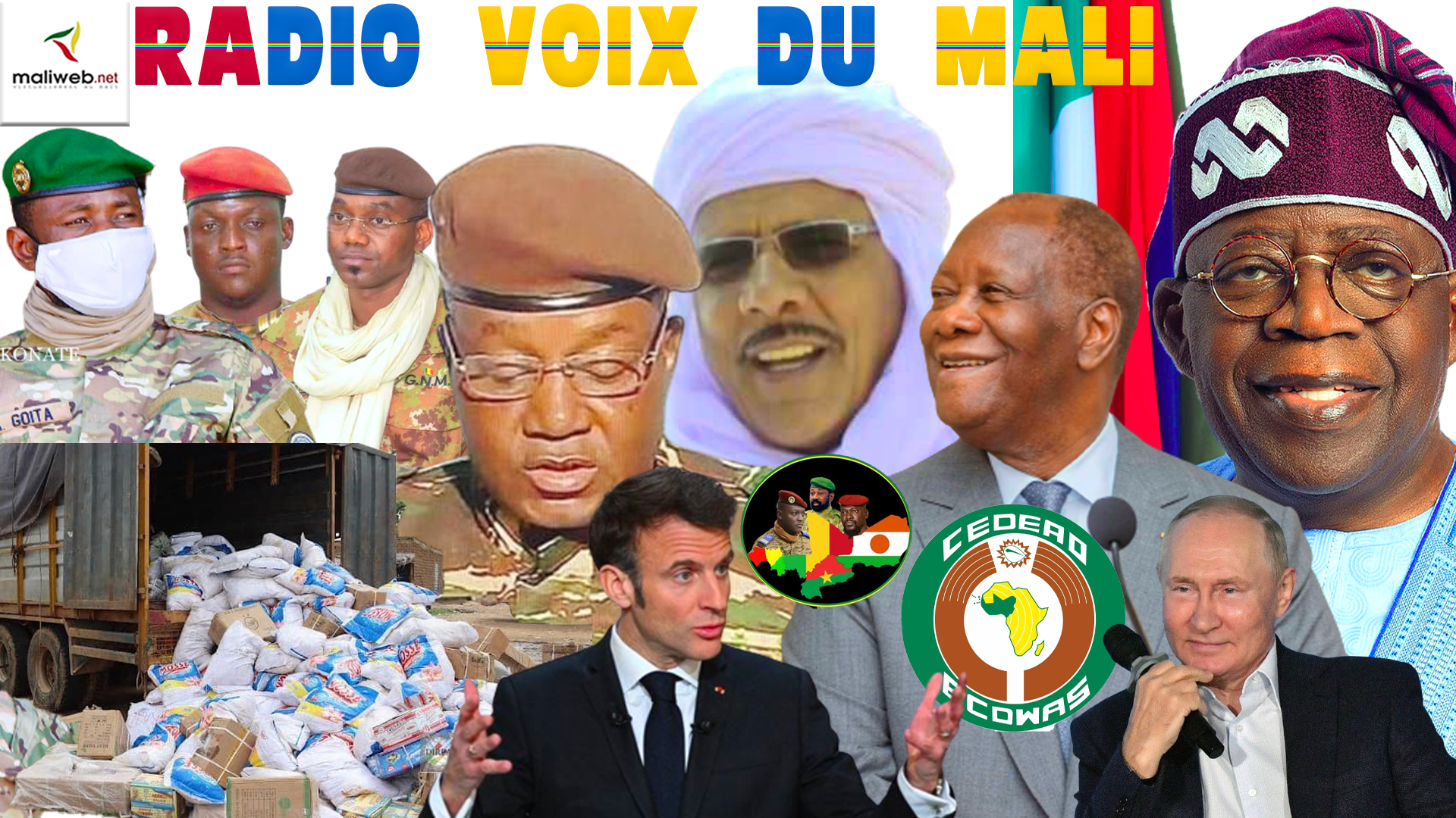 La Revue de Presse de la RADIO LA VOIX DU MALI du 12 AOUT 2023