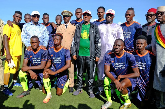 Choguel K. Maïga au lancement de la super coupe Colonel Assimi Goïta 2023 : "A l'instar des dirigeants, notre jeunesse a un regard droit vers l'avenir"