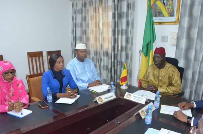 CESEC : Yacouba KATILE reçoit successivement le Président de l’APDP et une délégation de l’ECOSOCC