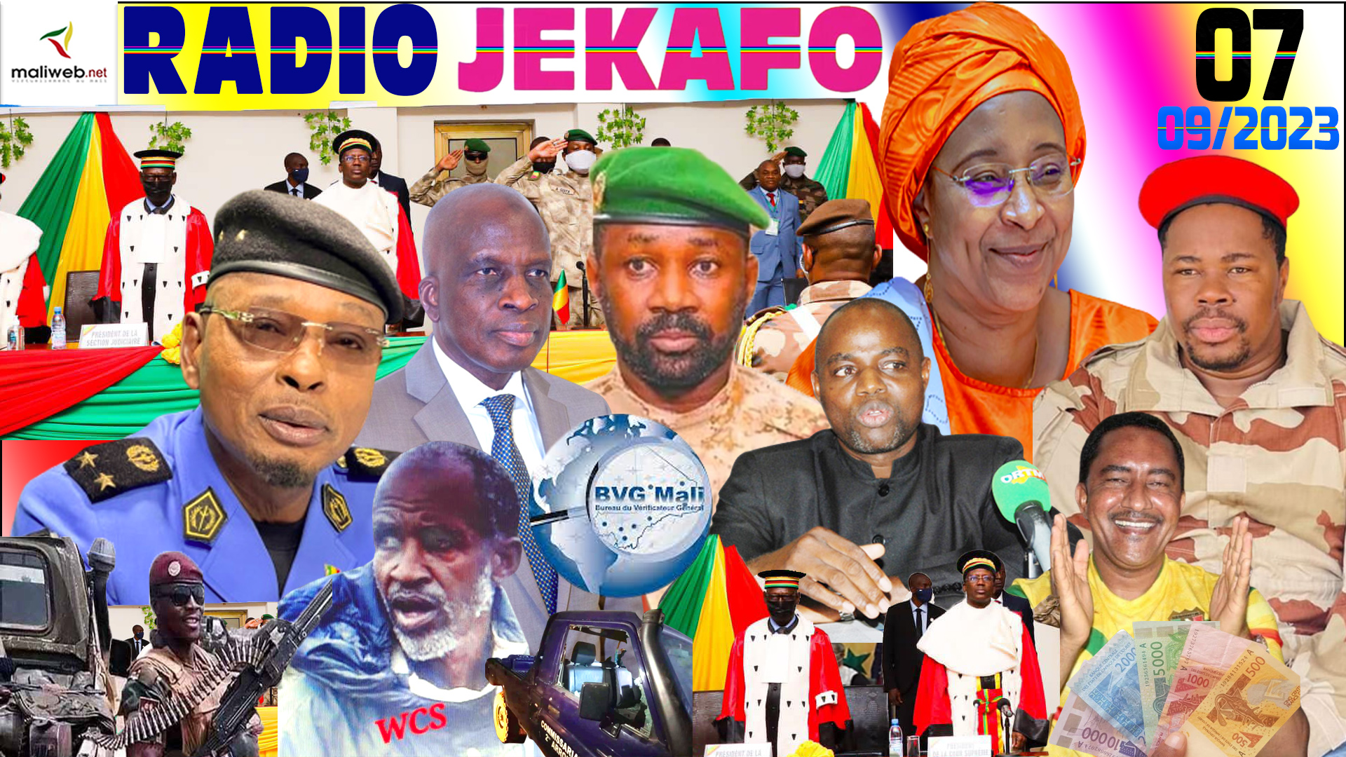 La Revue de Presse de la RADIO JEKAFO du 07 SEPTEMBRE 2023