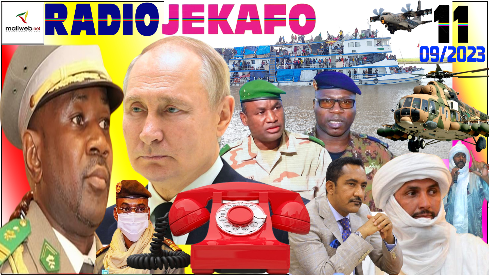 La Revue de Presse de la RADIO JEKAFO du 11 SEPTEMBRE 2023