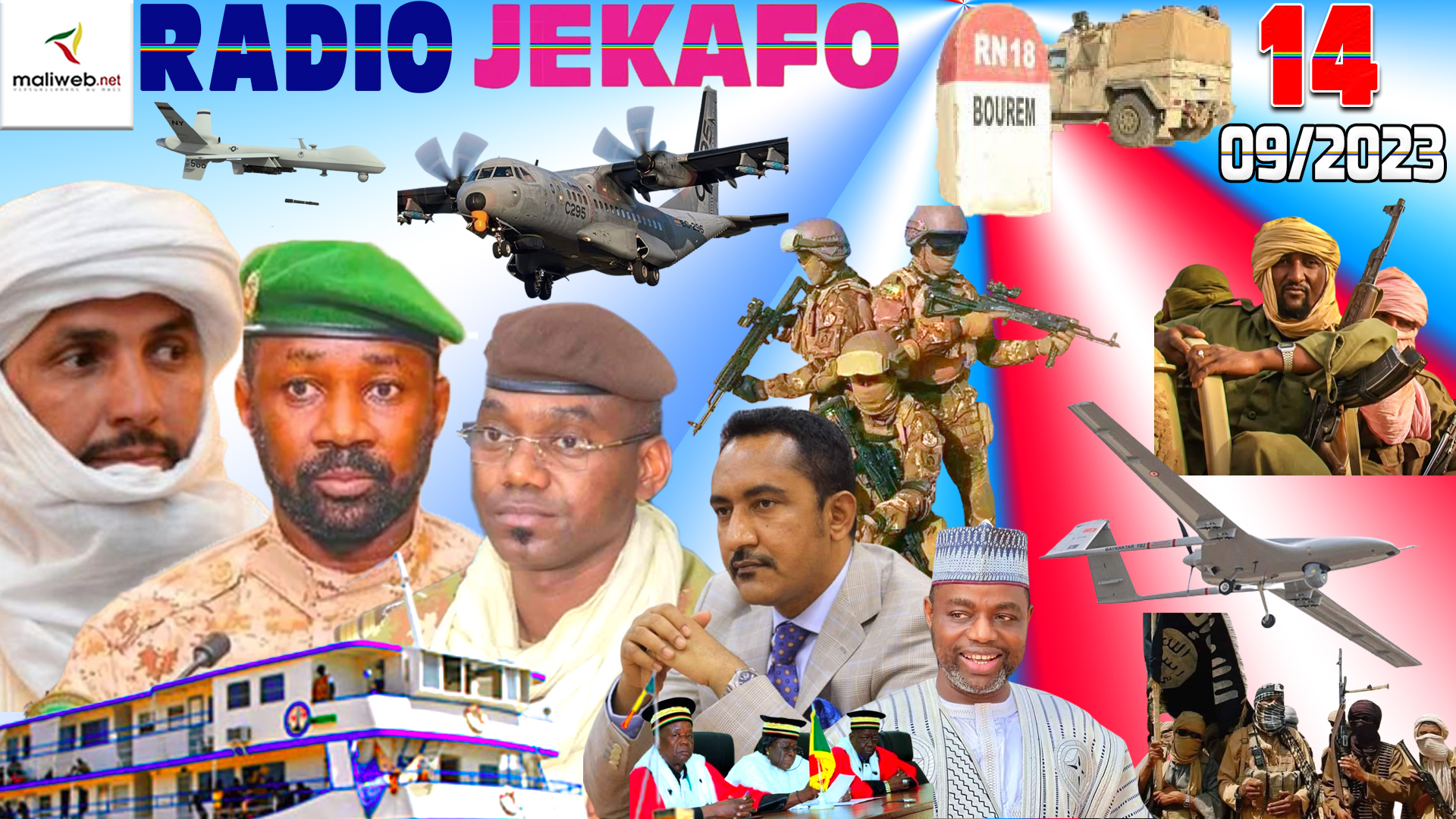La Revue de Presse de la RADIO JEKAFO du 14 SEPTEMBRE 2023