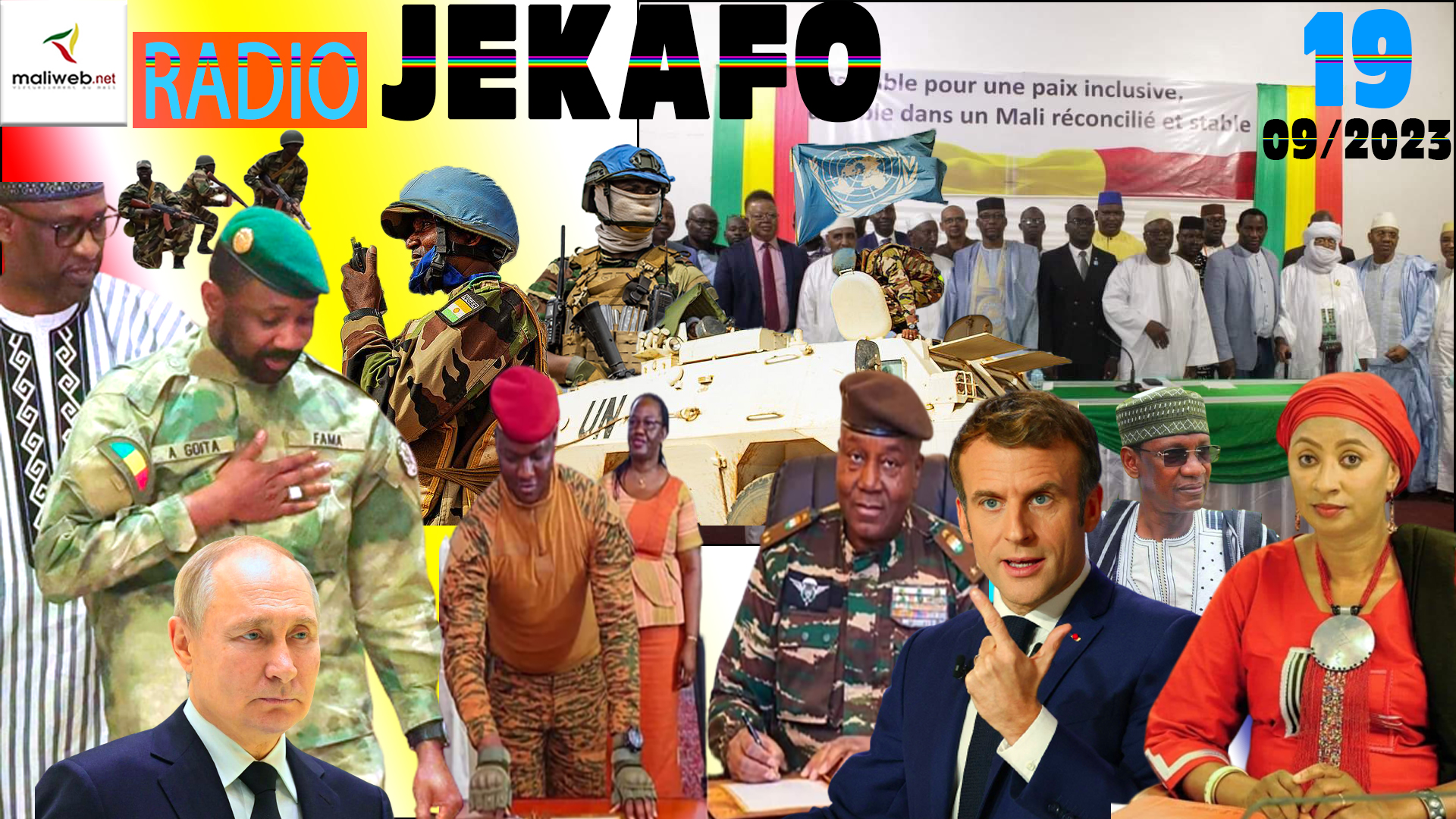 La Revue de Presse de la RADIO JEKAFO du 19 SEPTEMBRE 2023