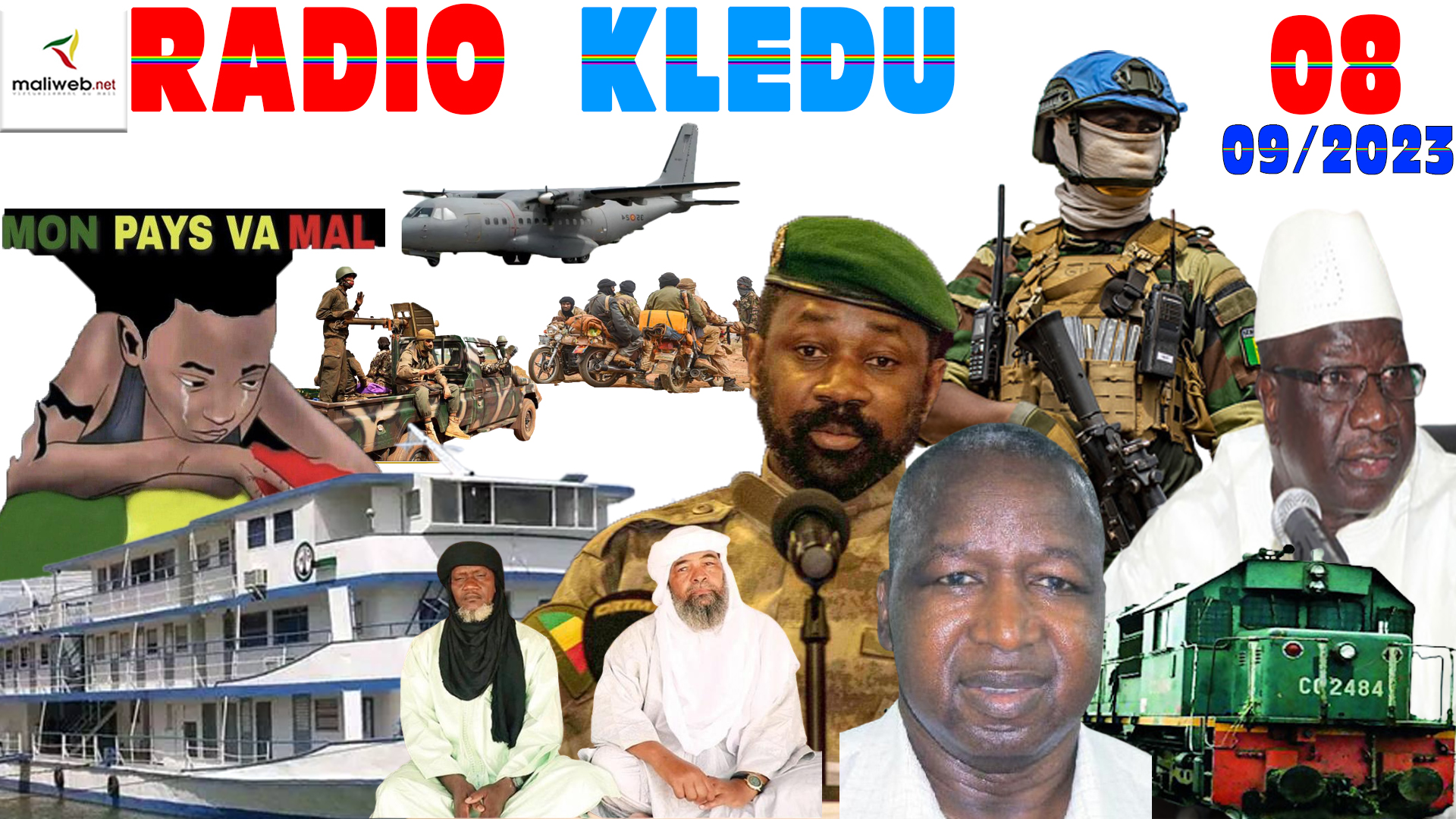La Revue de Presse de la RADIO KLEDU du 08 SEPTEMBRE 2023