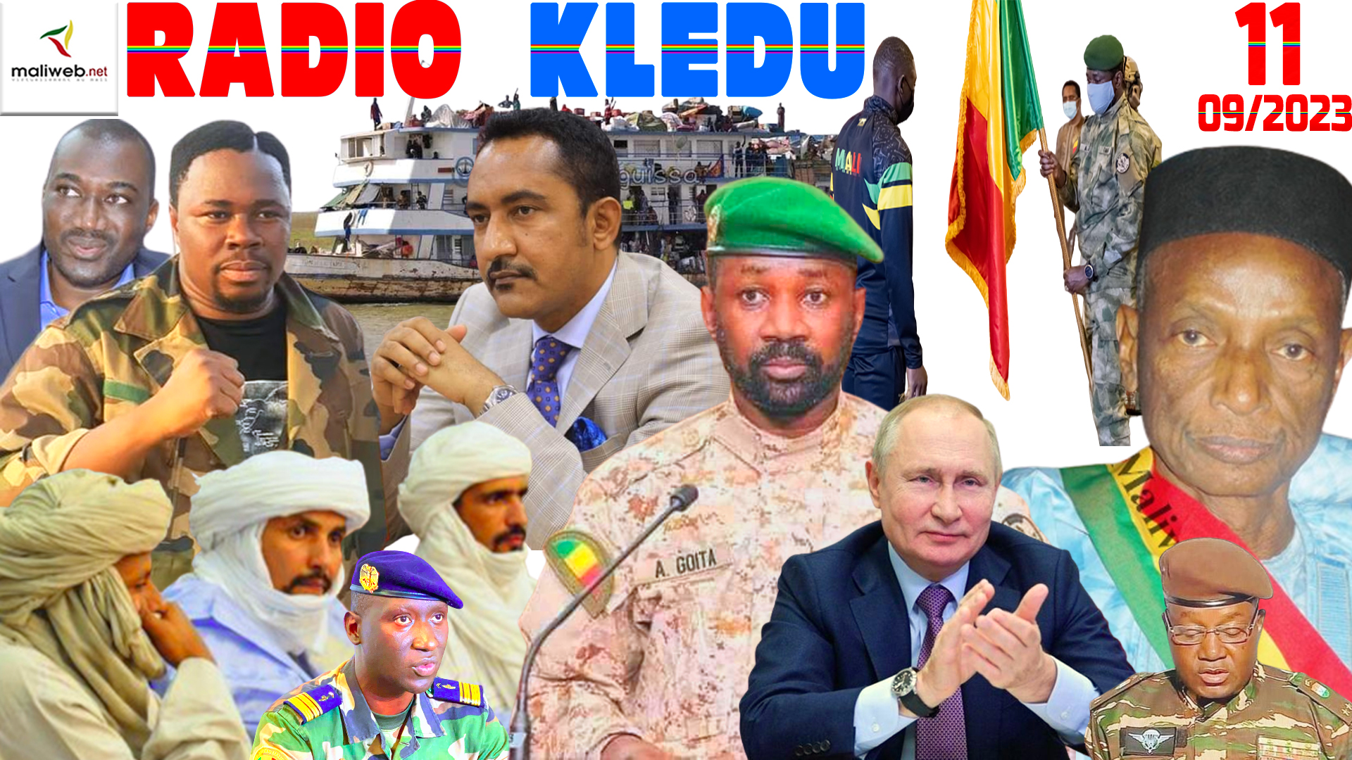 La Revue de Presse de la RADIO KLEDU du 11 SEPTEMBRE 2023