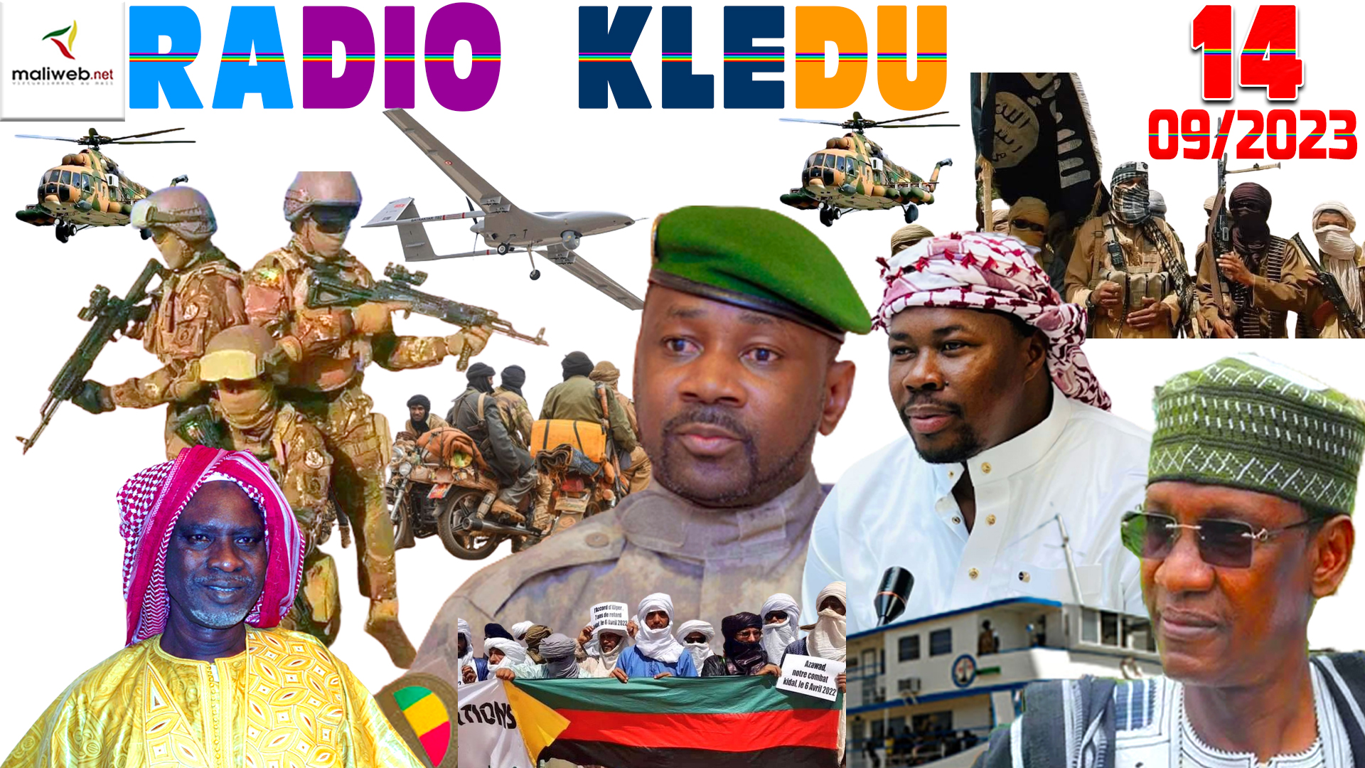La Revue de Presse de la RADIO KLEDU du 14 SEPTEMBRE 2023