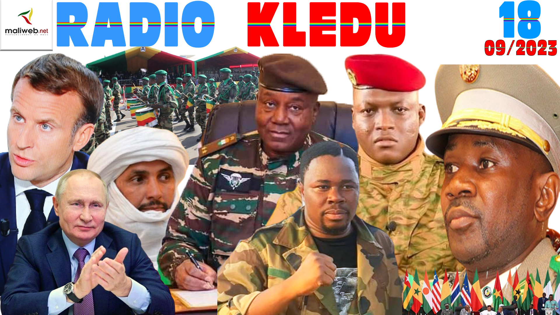 La Revue de Presse de la RADIO KLEDU du 18 SEPTEMBRE 2023