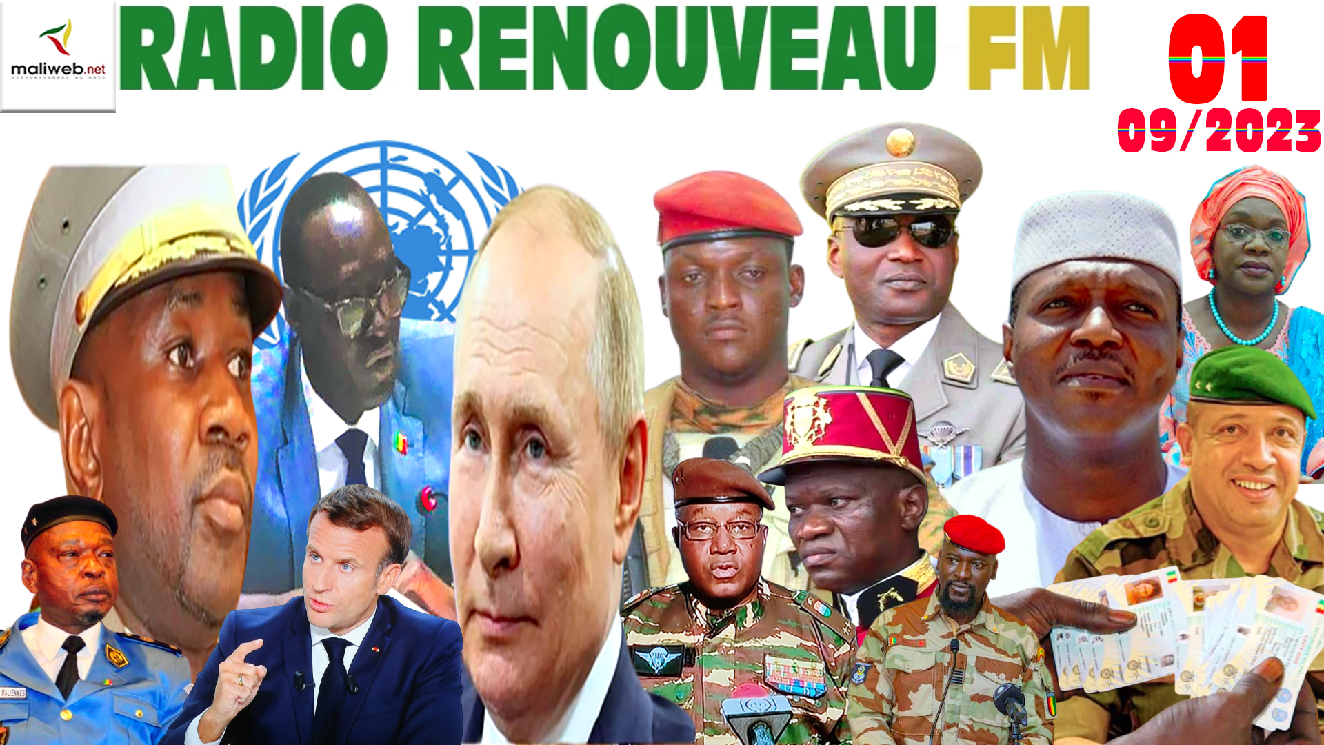 La Revue de Presse de la RADIO RENOUVEAU FM du 01 SEPTEMBRE 2023
