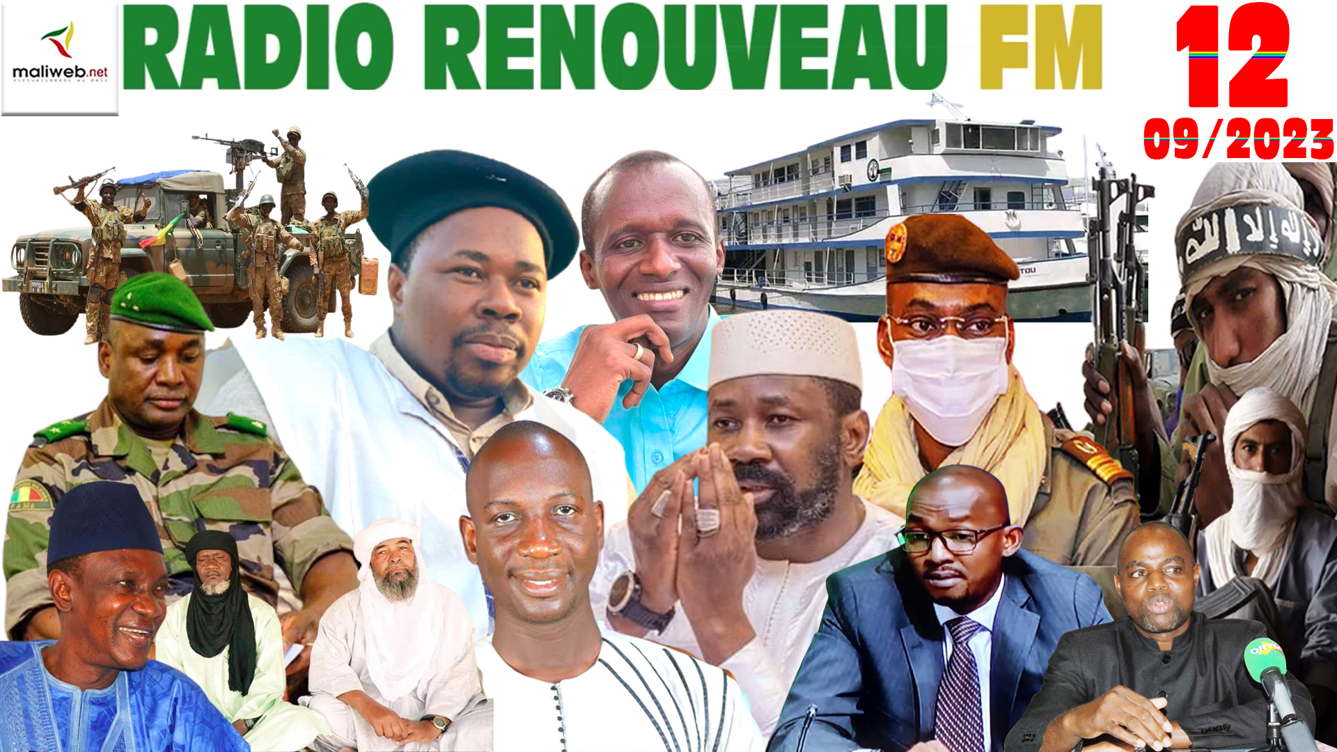 La Revue de Presse de la RADIO RENOUVEAU FM du 12 SEPTEMBRE 2023