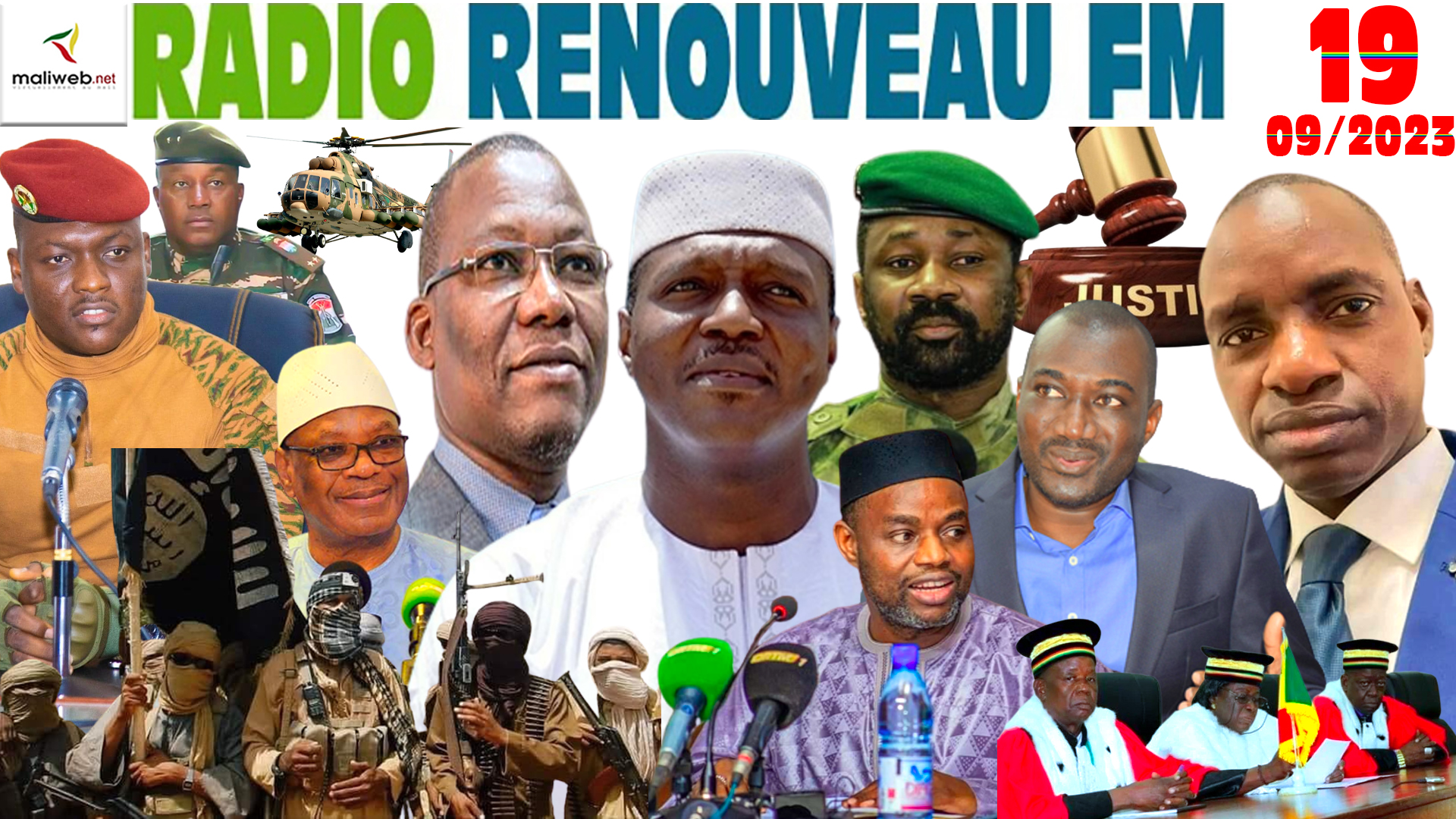 La Revue de Presse de la RADIO RENOUVEAU FM du 19 SEPTEMBRE 2023