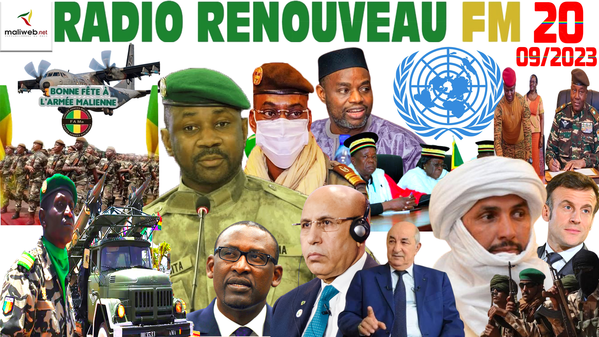La Revue de Presse de la RADIO RENOUVEAU FM du 20 SEPTEMBRE 2023