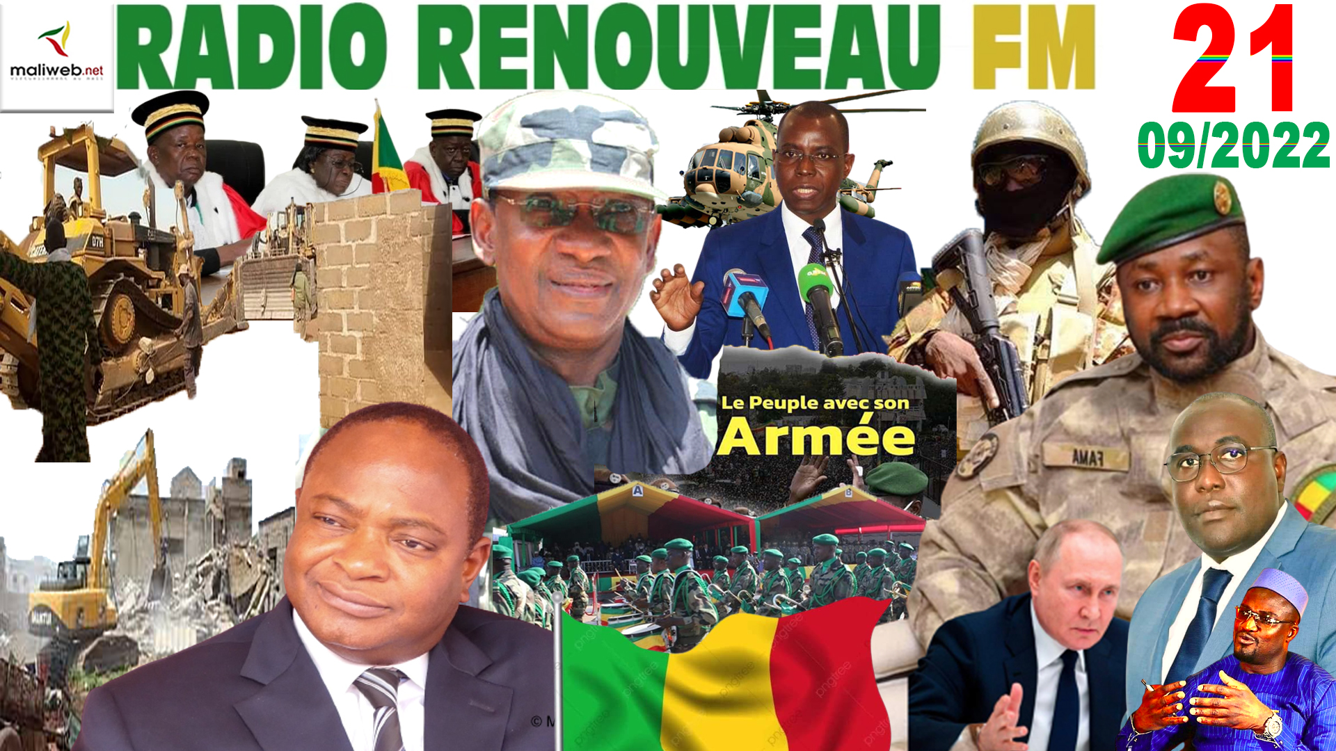 La Revue de Presse de la RADIO RENOUVEAU FM du 21 SEPTEMBRE 2023