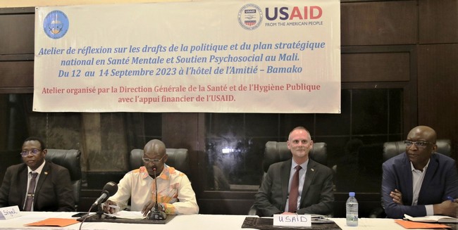 Santé mentale : L’USAID appuie l’élaboration de la Politique et du Plan stratégique national