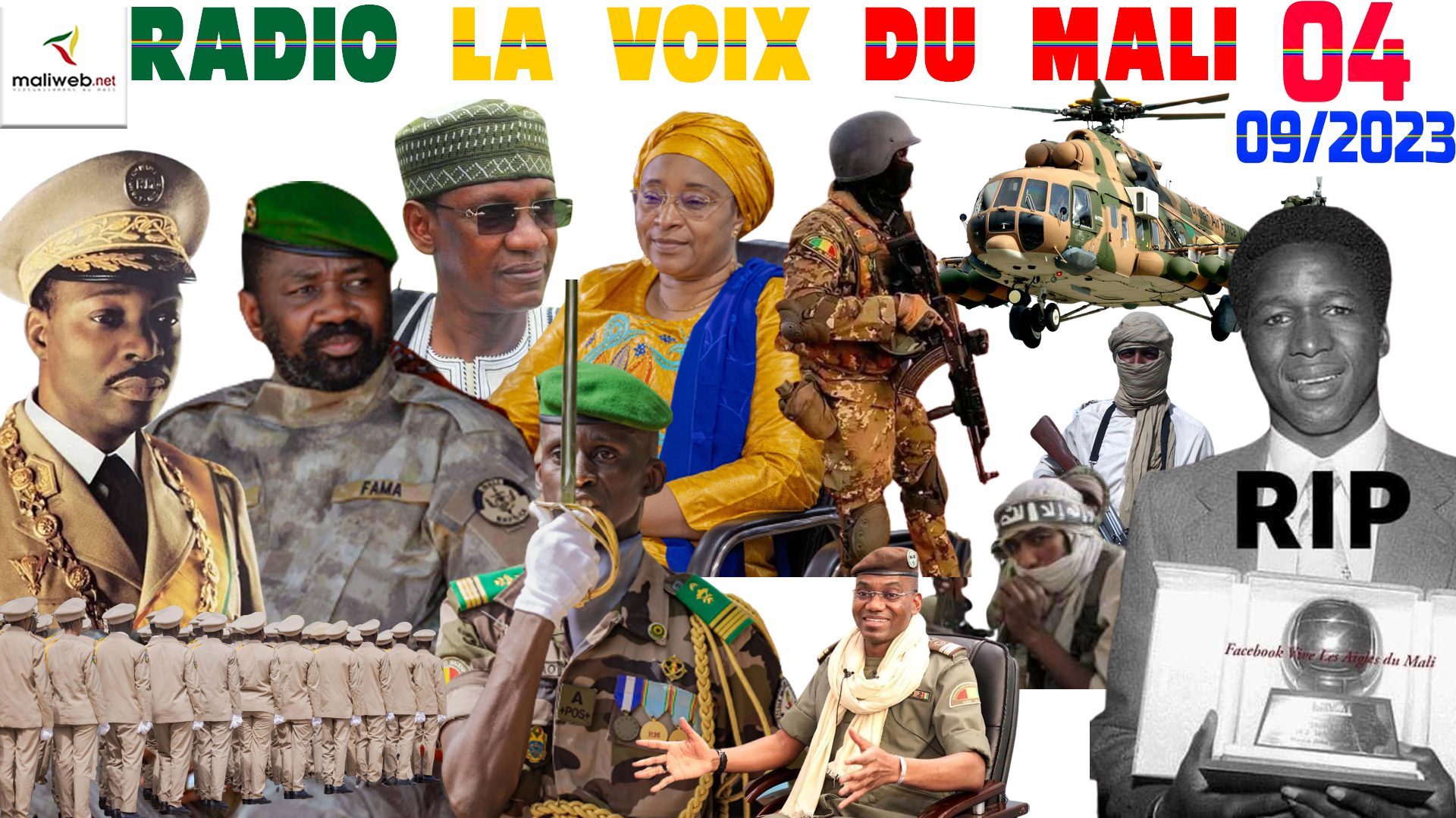 La Revue de Presse de la RADIO LA VOIX DU MALI du 30 AOUT 2023