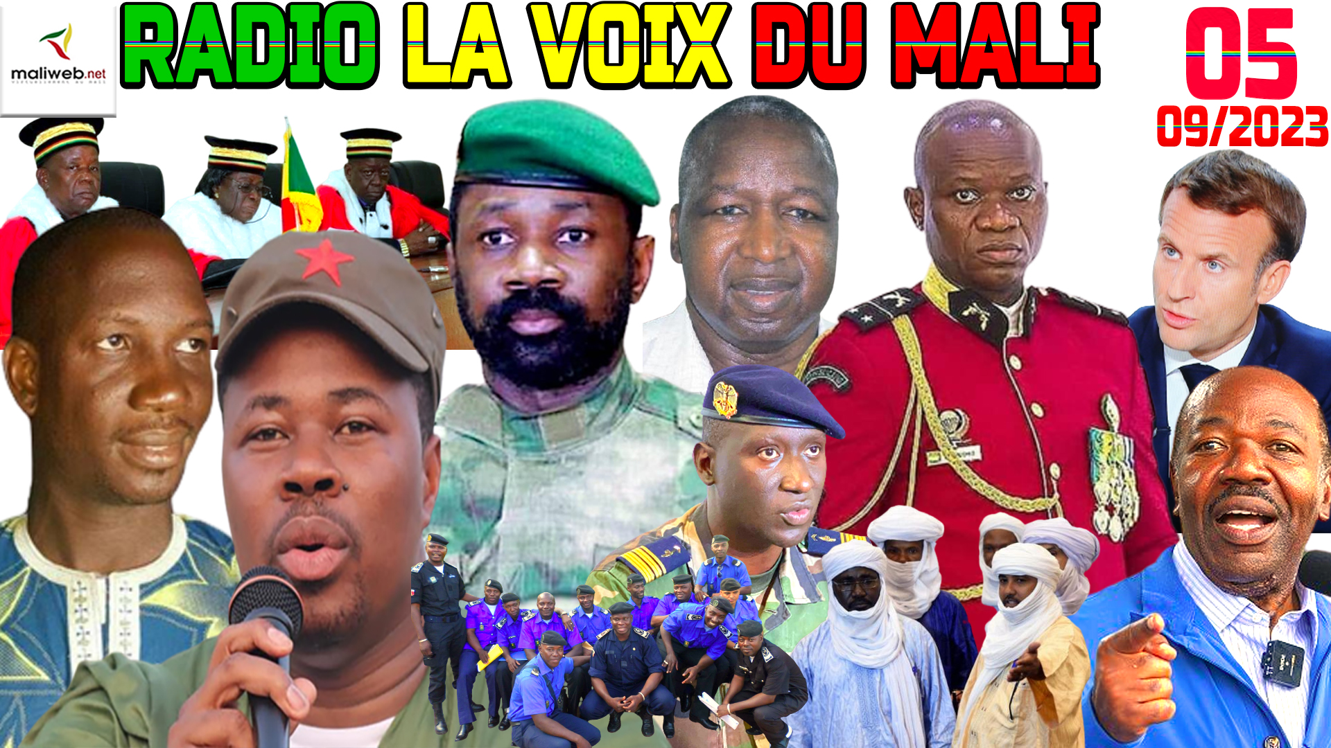 La Revue de Presse de la RADIO LA VOIX DU MALI du 05 SEPTEMBRE 2023