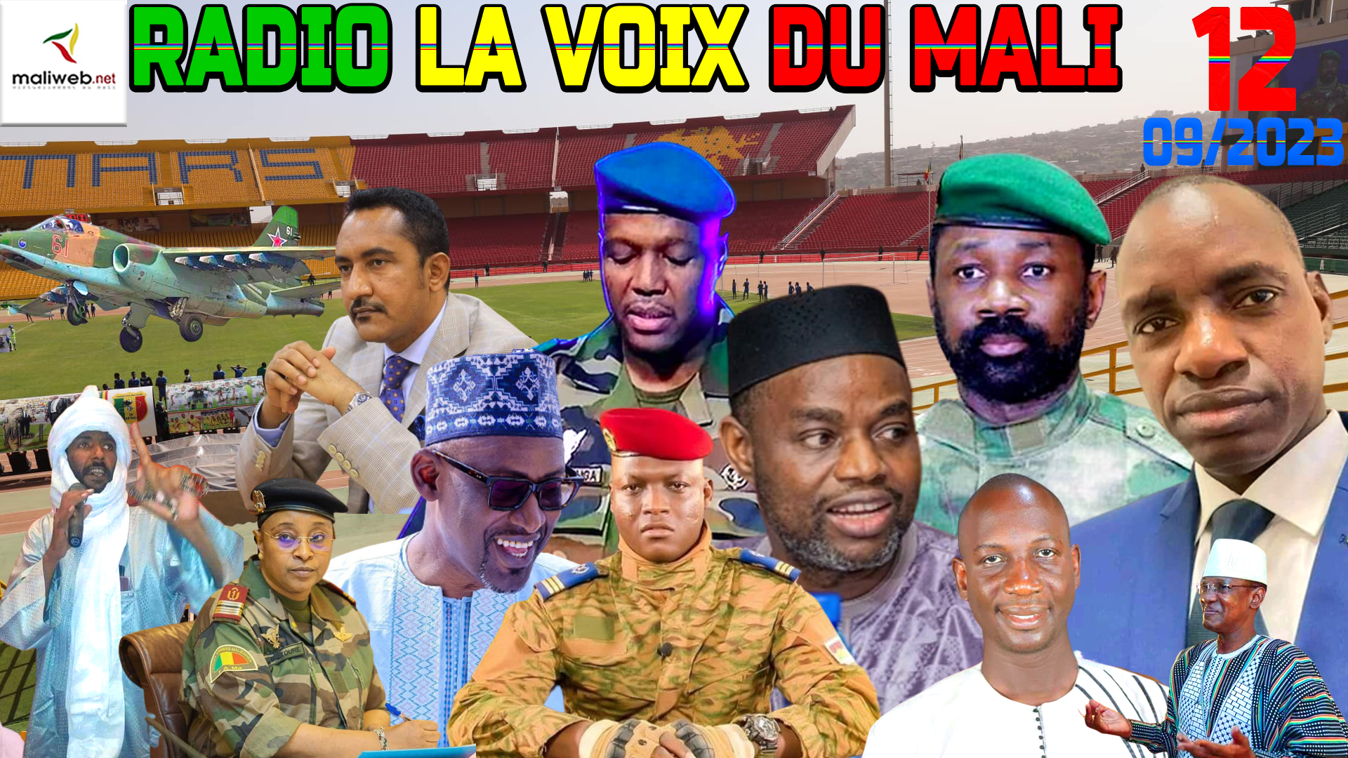 La Revue de Presse de la RADIO LA VOIX DU MALI du 12 SEPTEMBRE 2023