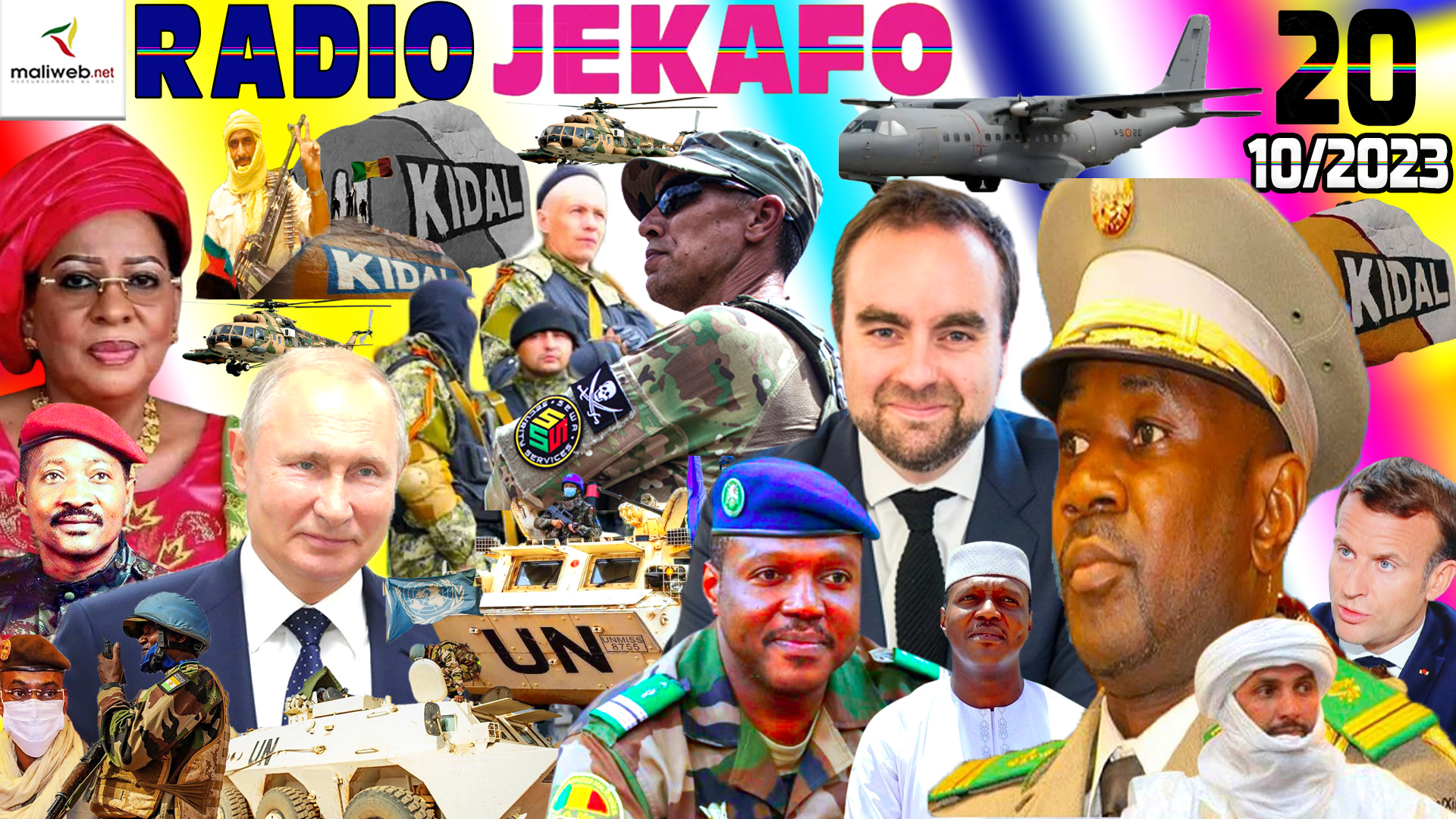 La Revue de Presse de la RADIO JEKAFO du 20 OCTOBRE 2023