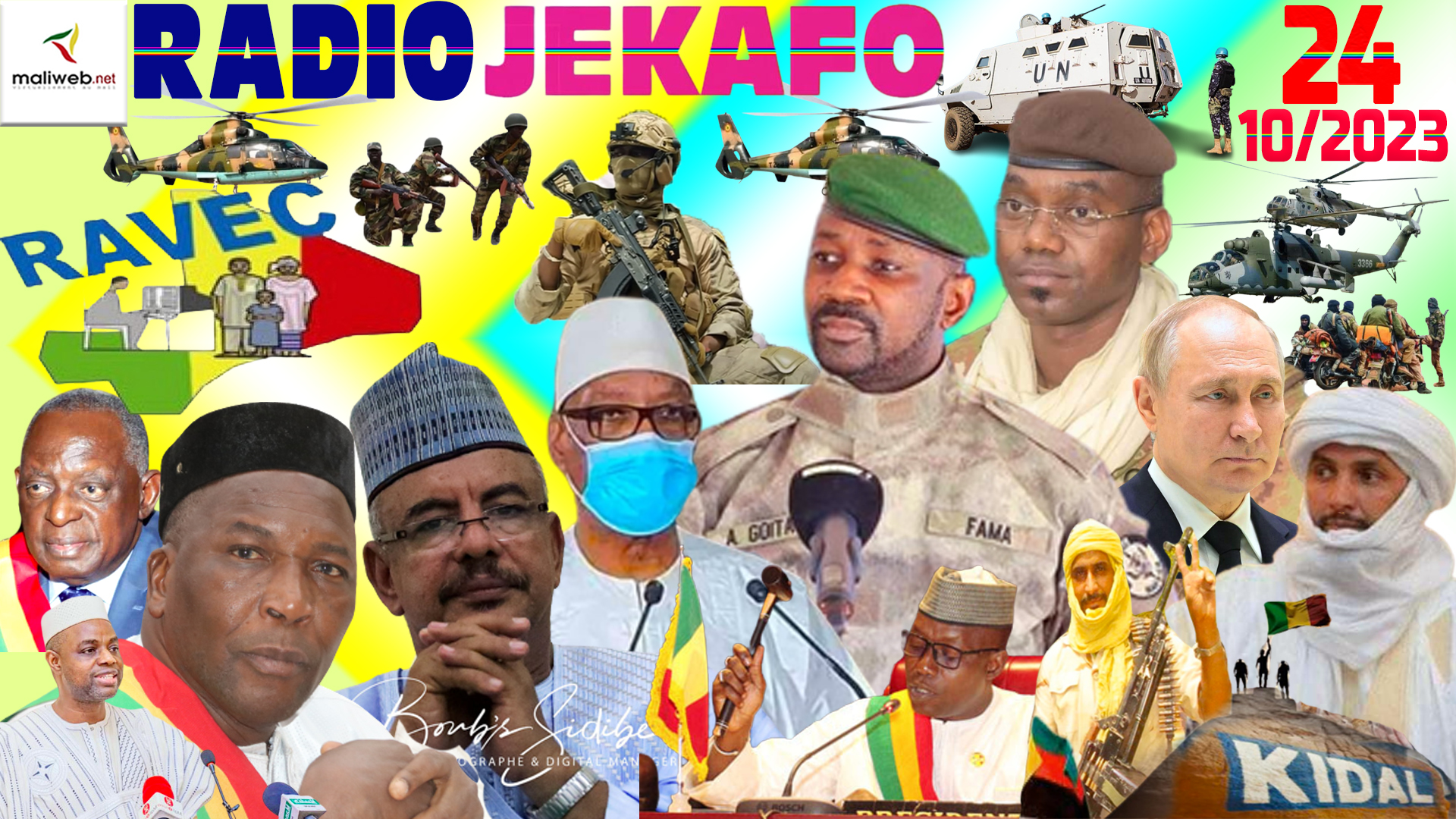 La Revue de Presse de la RADIO JEKAFO du 24 OCTOBRE 2023