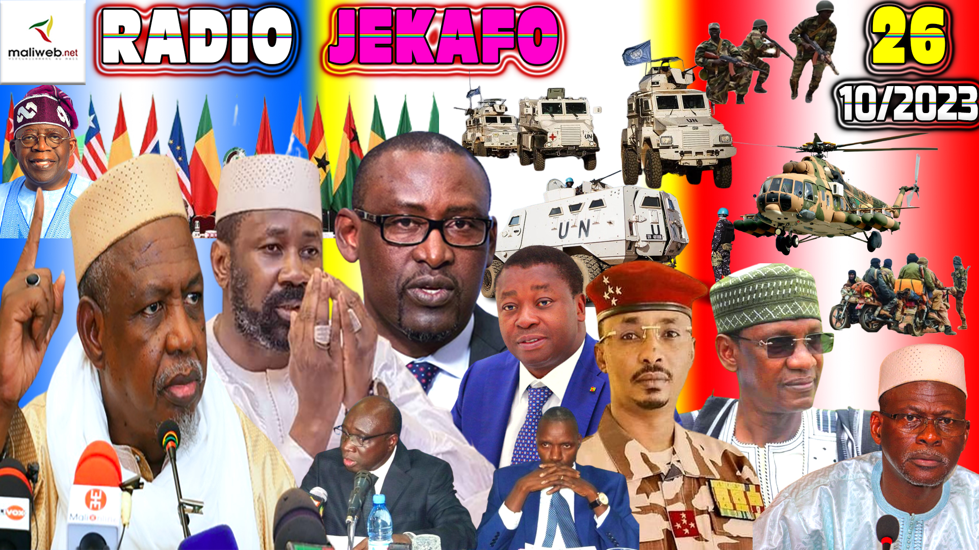 La Revue de Presse de la RADIO JEKAFO du 26 OCTOBRE 2023