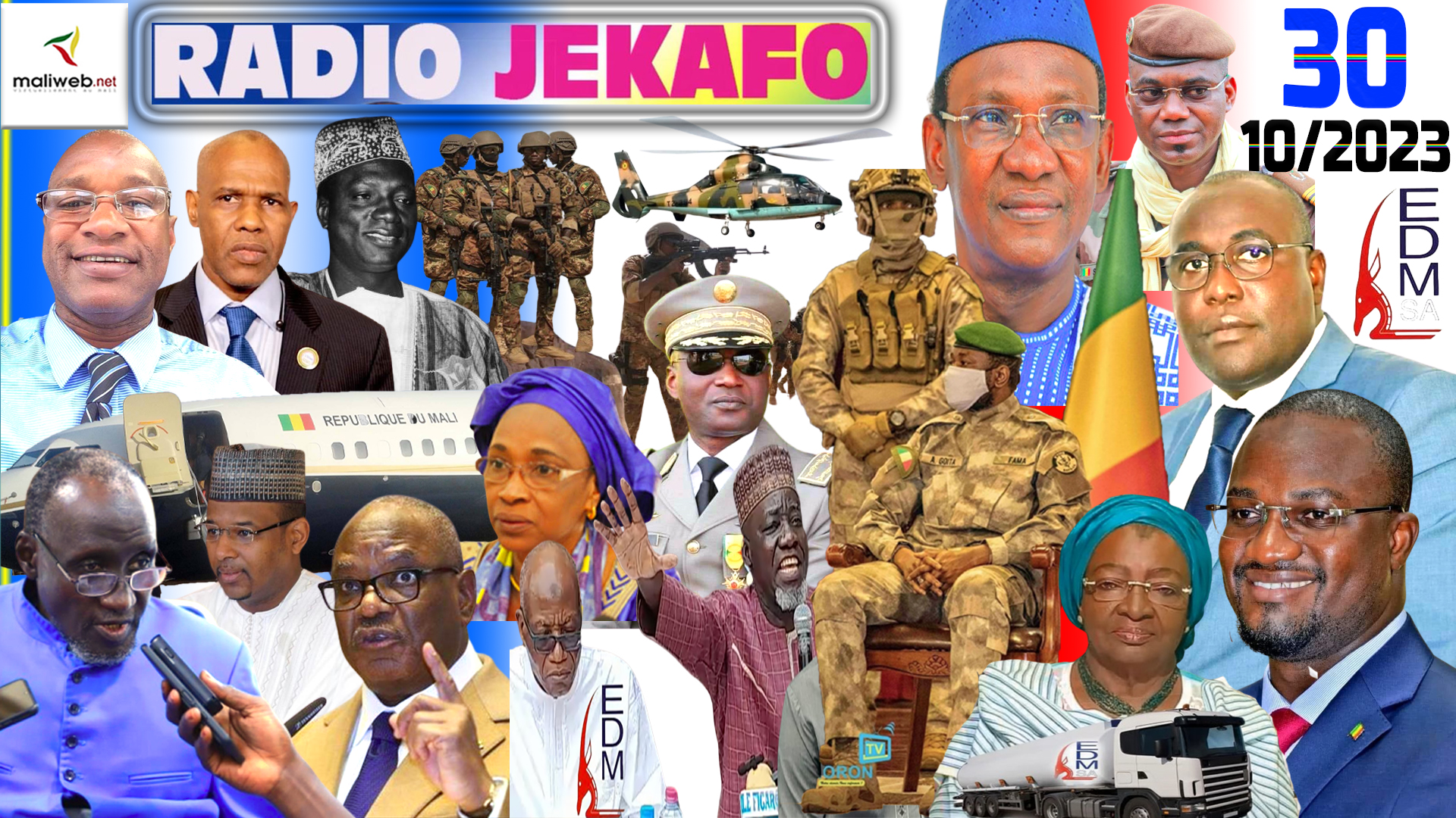 La Revue de Presse de la RADIO JEKAFO du 30 OCTOBRE 2023