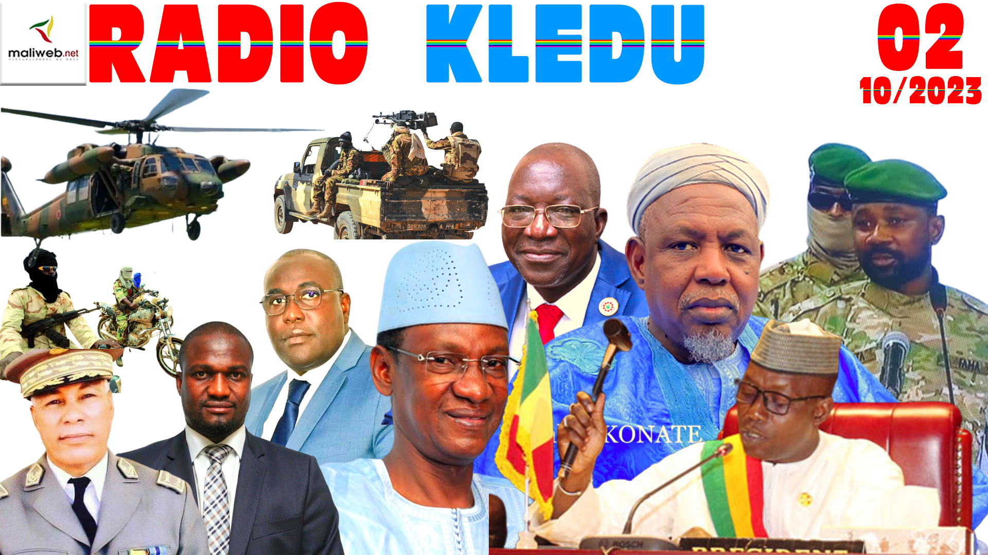 La Revue de Presse de la RADIO KLEDU du 02 OCTOBRE 2023