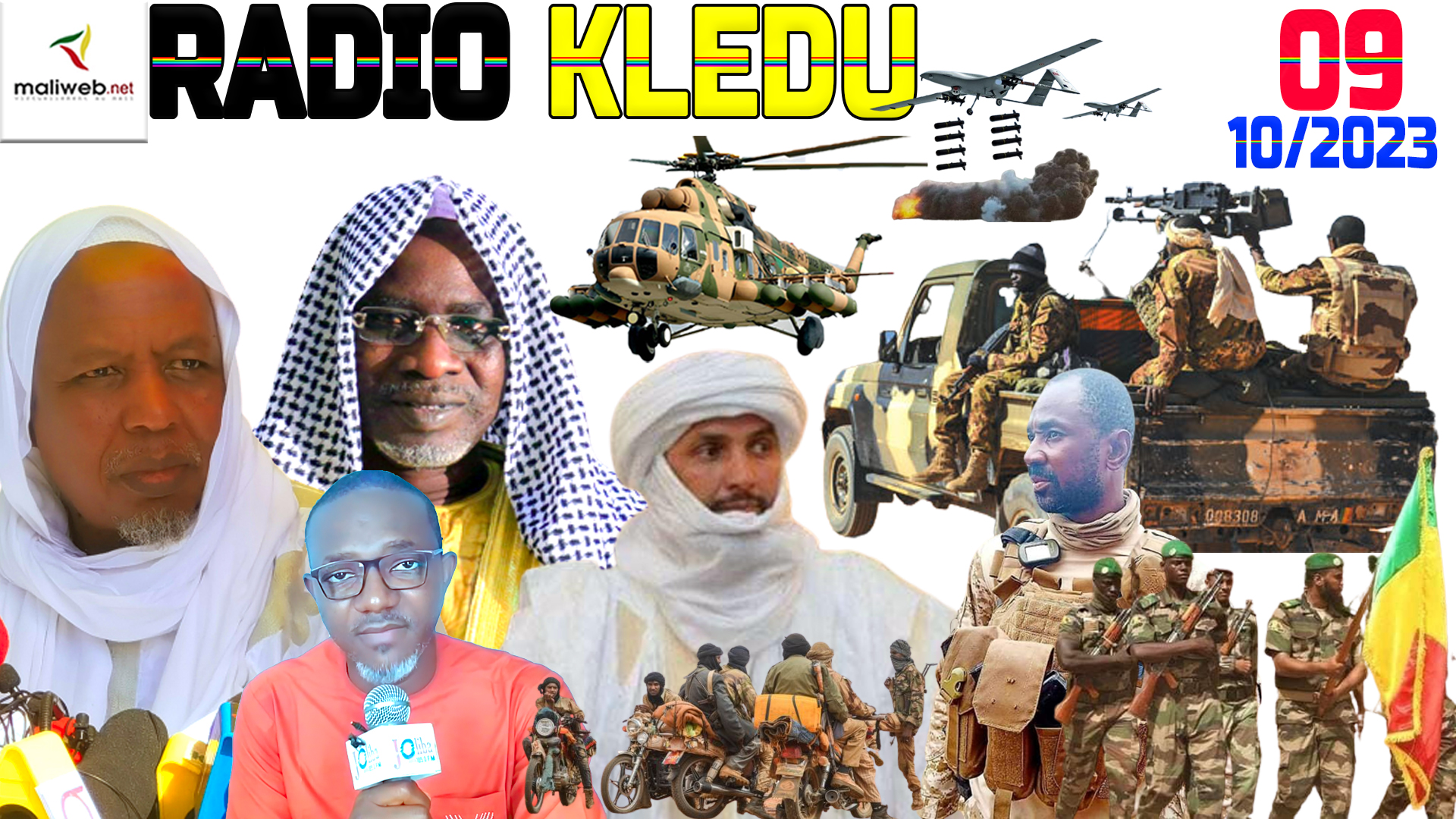 La Revue de Presse de la RADIO KLEDU du 09 OCTOBRE 2023