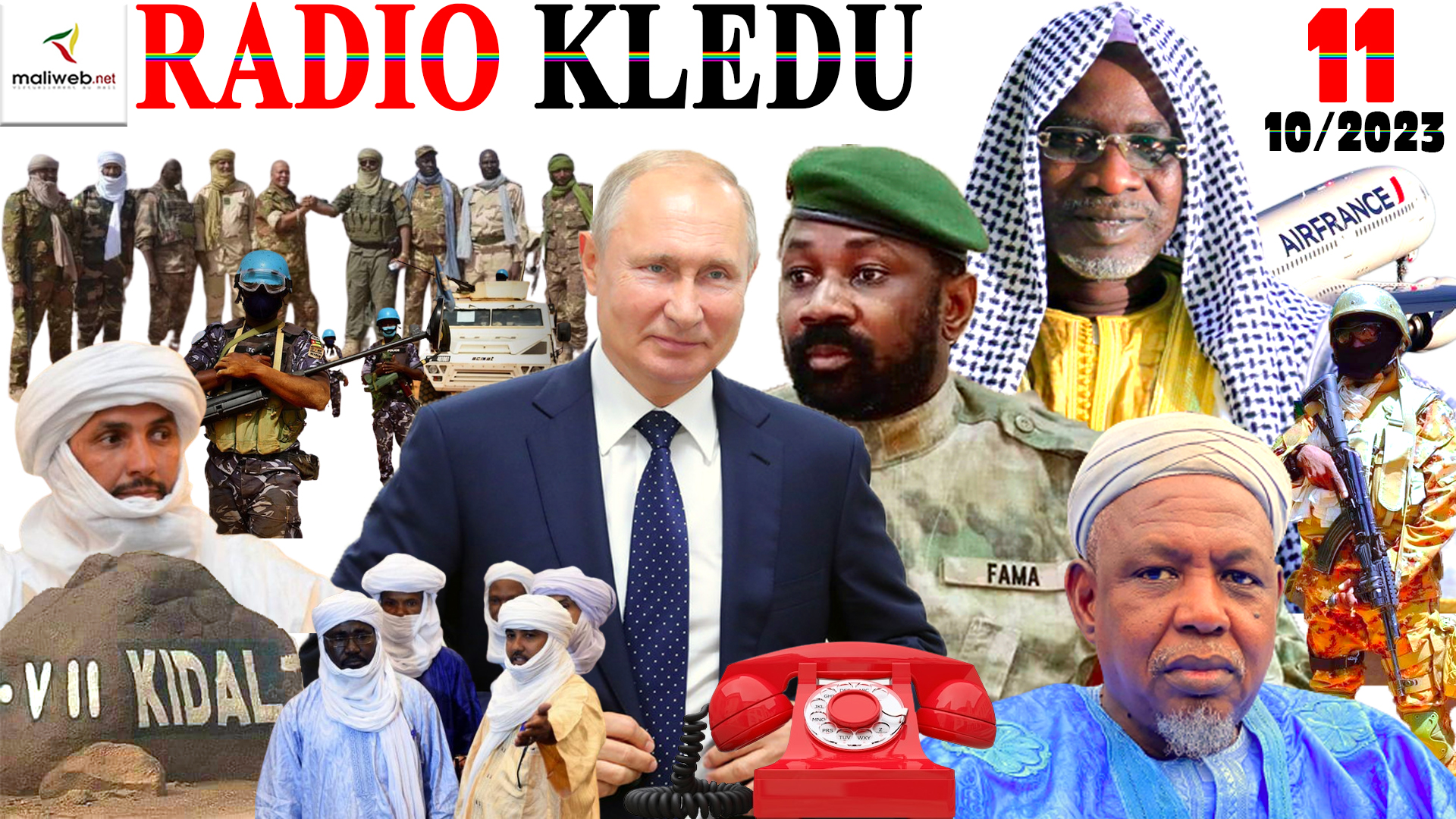 La Revue de Presse de la RADIO KLEDU du 11 OCTOBRE 2023