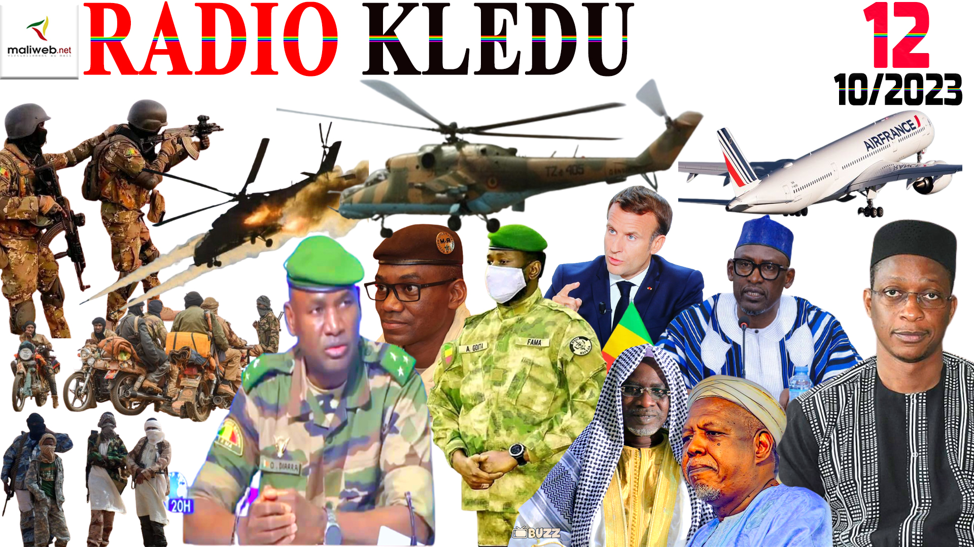 La Revue de Presse de la RADIO KLEDU du 12 OCTOBRE 2023
