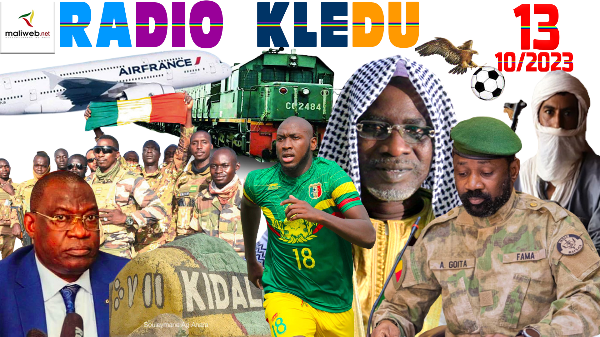 La Revue de Presse de la RADIO KLEDU du 13 OCTOBRE 2023