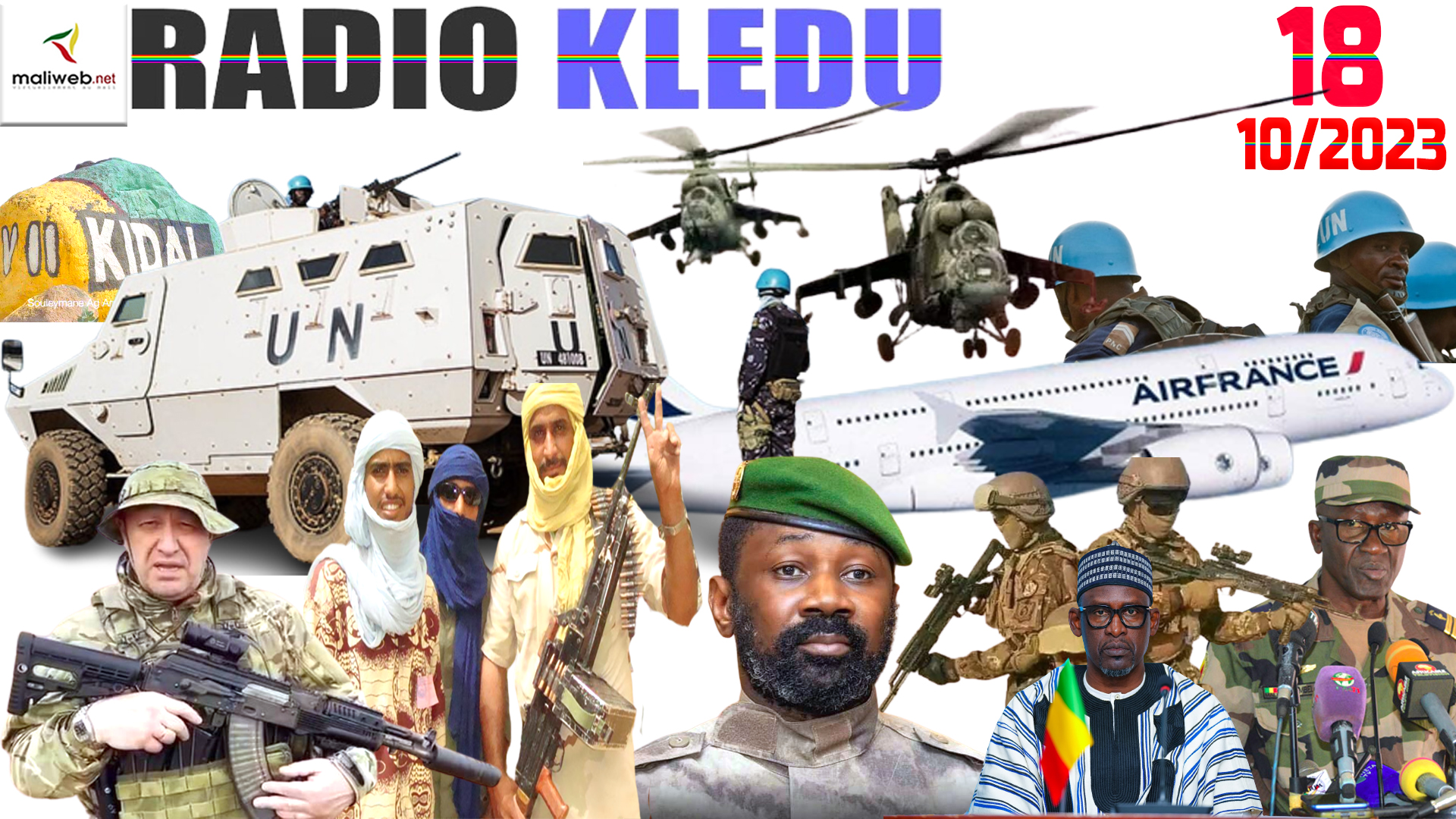La Revue de Presse de la RADIO KLEDU du 18 OCTOBRE 2023