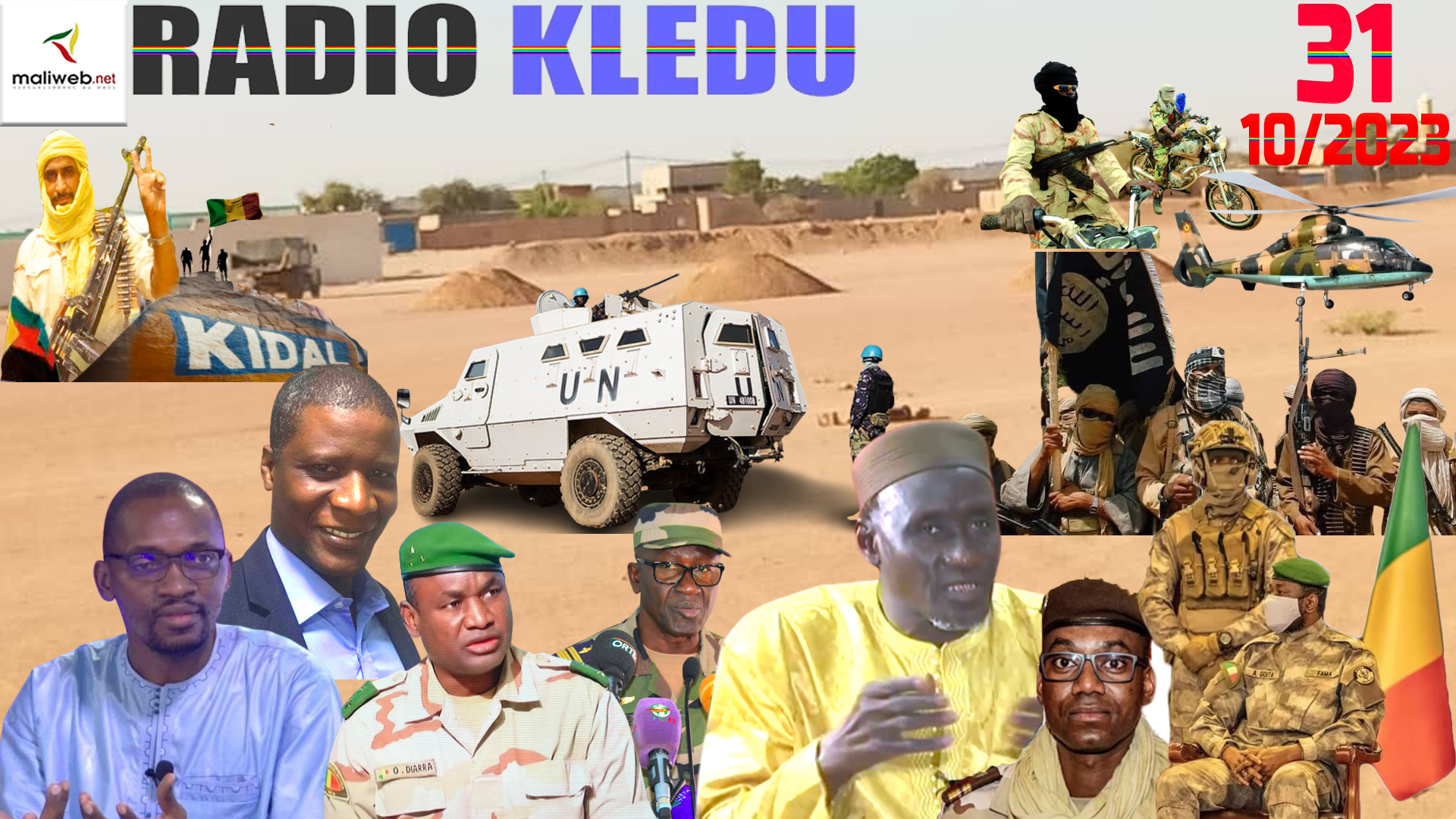La Revue de Presse de la RADIO KLEDU du 31 OCTOBRE 2023