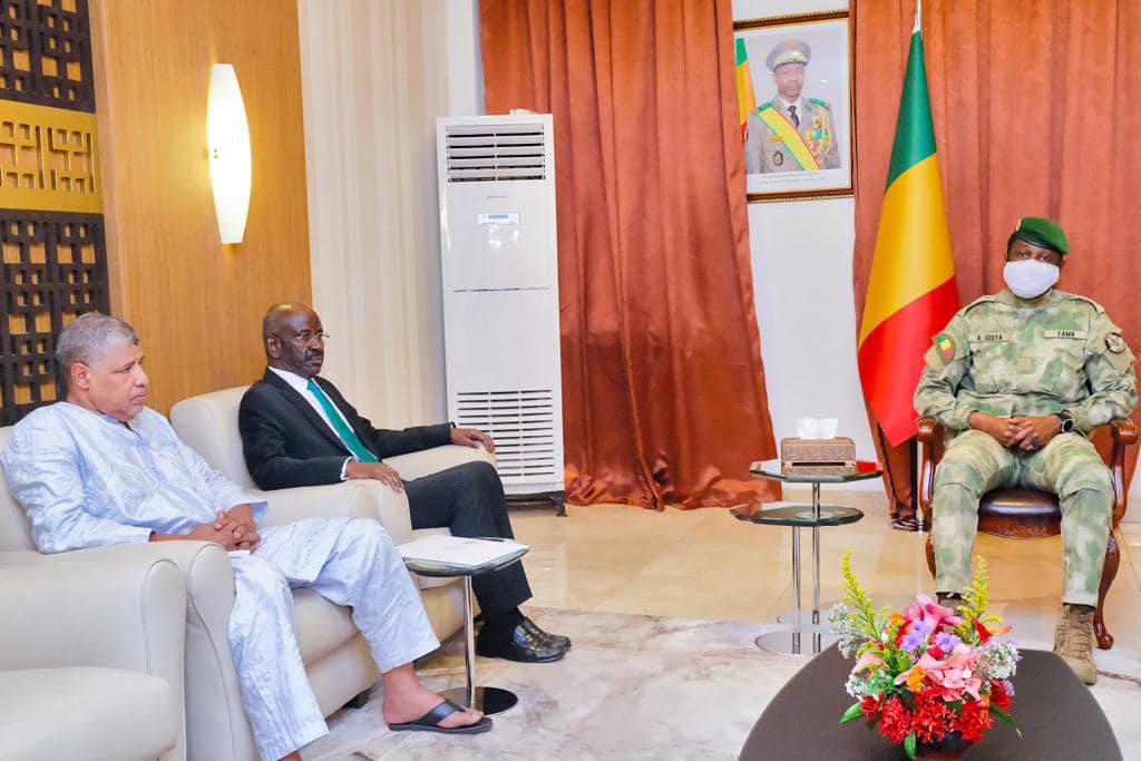 Coopération bilatérale : le Président de la Transition a reçu un émissaire de son homologue mauritanien